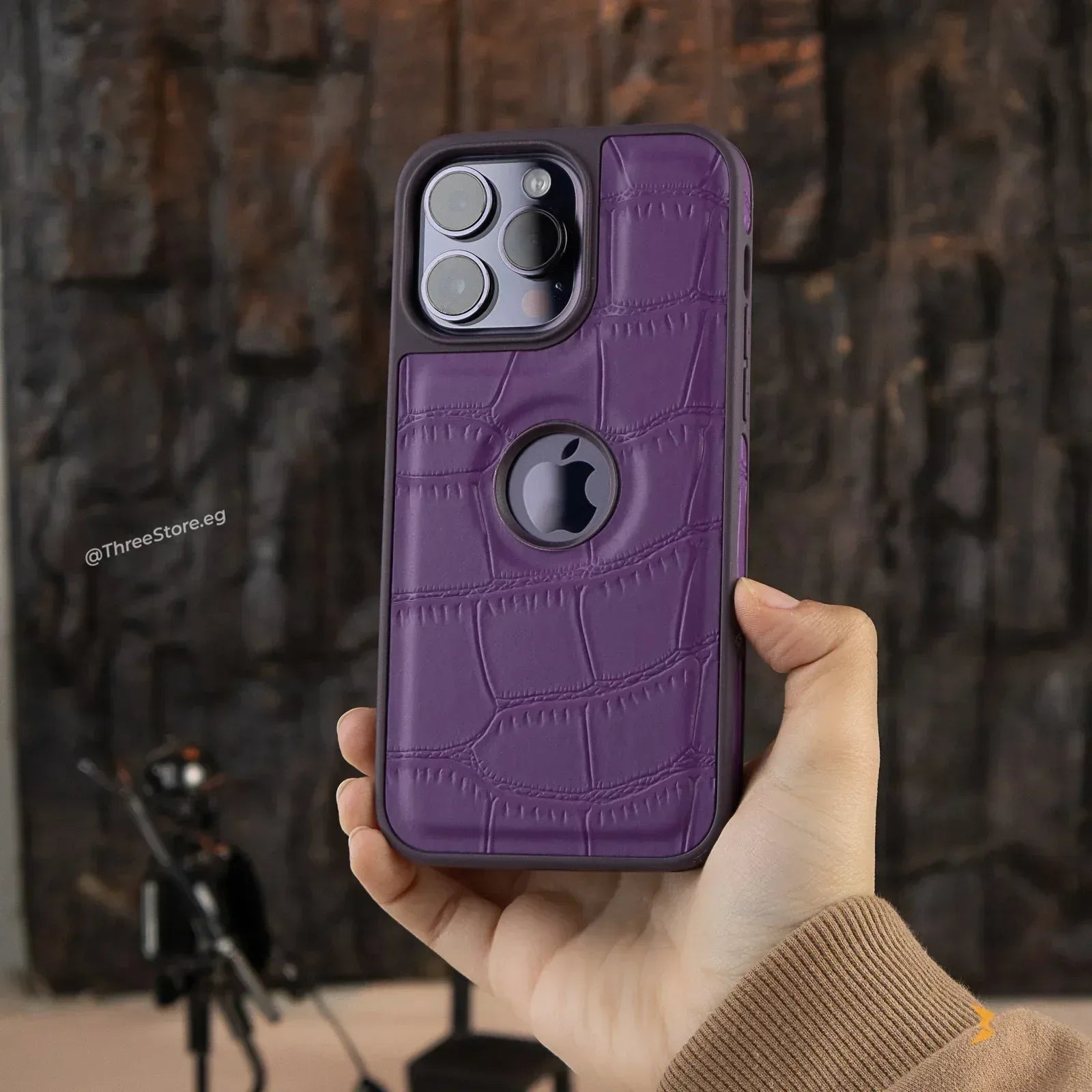 Buenos Leather Case iPhone 14 Pro - Three