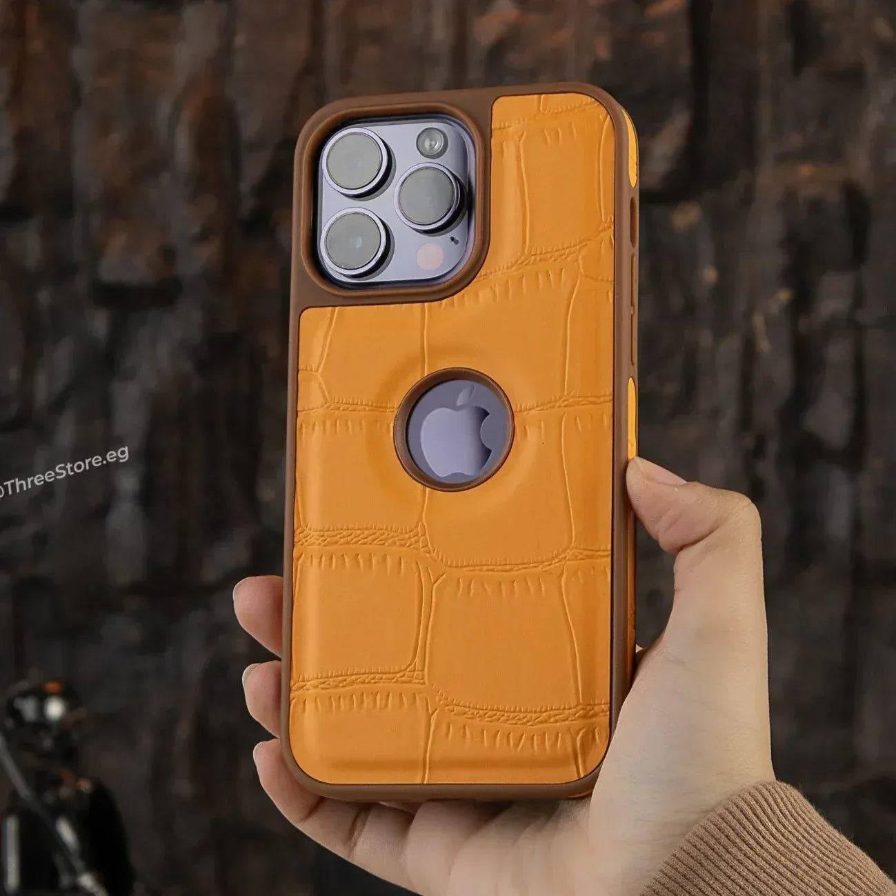 Buenos Leather Case iPhone 14 Pro - Three
