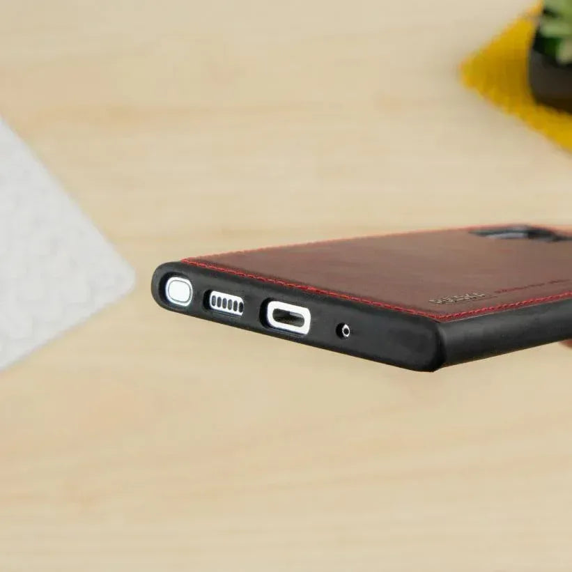 Puloka Leather Case Samsung Note 10 Plus - Three