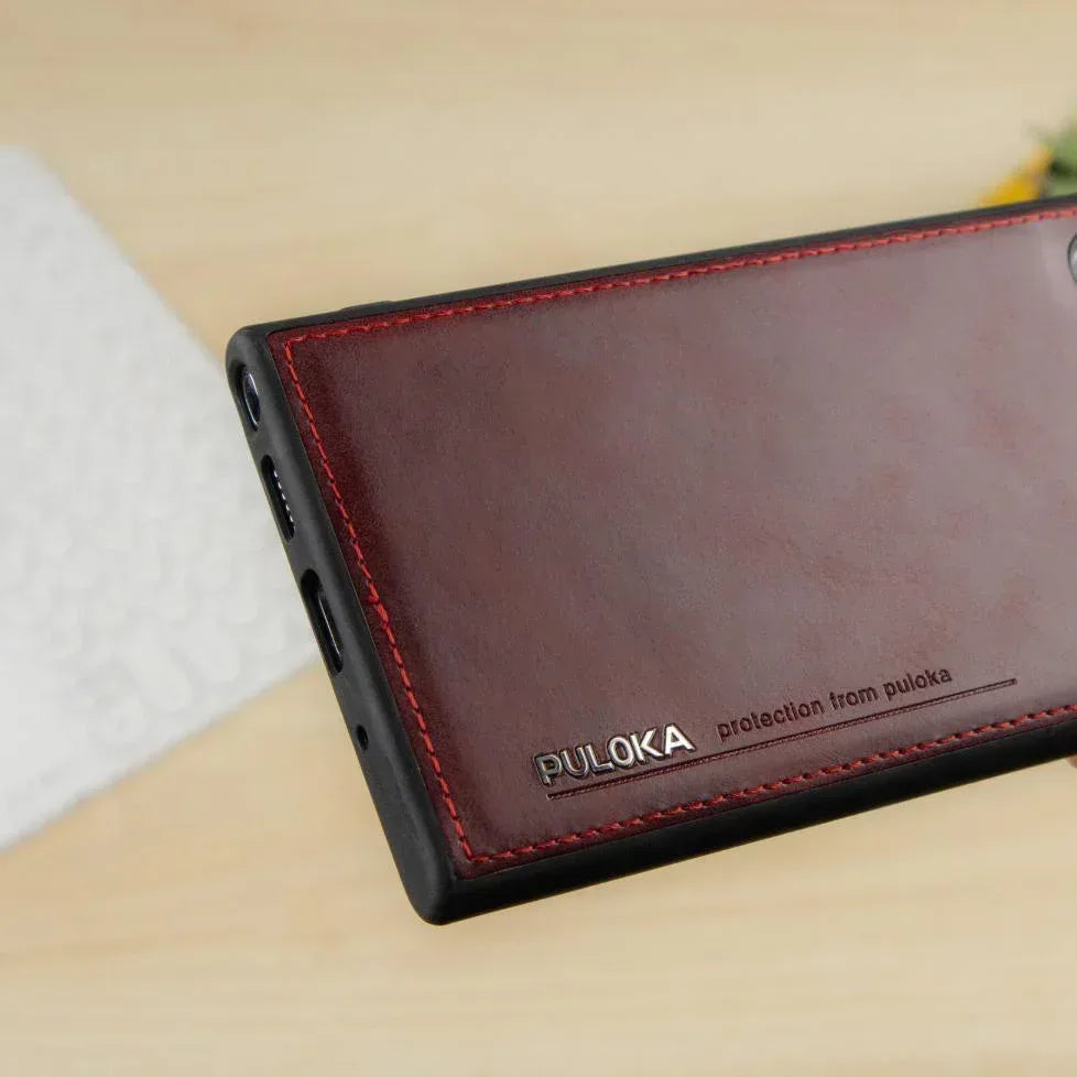 Puloka Leather Case Samsung Note 10 Plus - Three