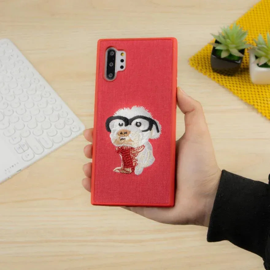 iRon Fabric Animals Case Samsung Note10 Plus - Three