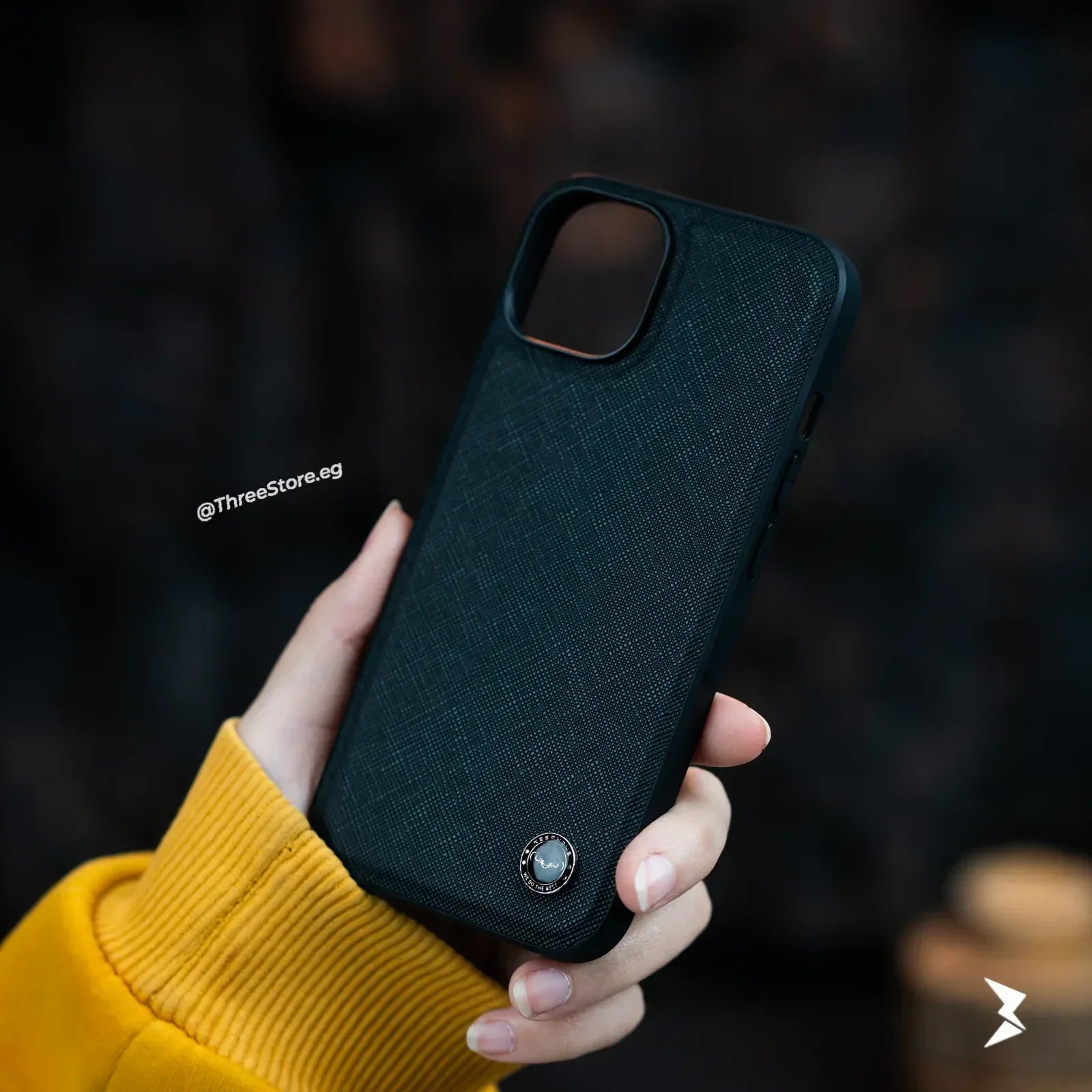 Keephone Earl Leather Case iPhone 14 - Three
