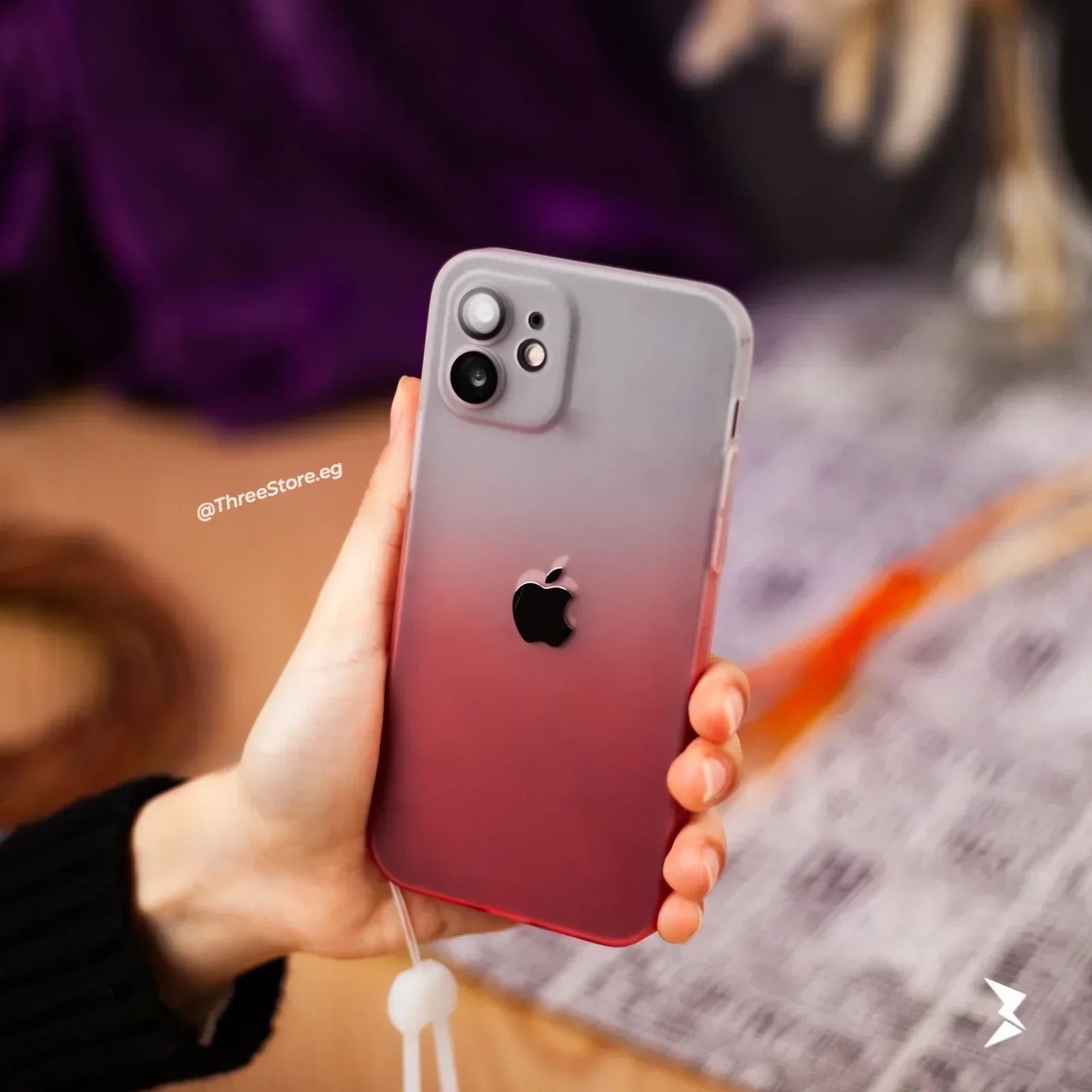 Gradient Color Case iPhone 12 - Three