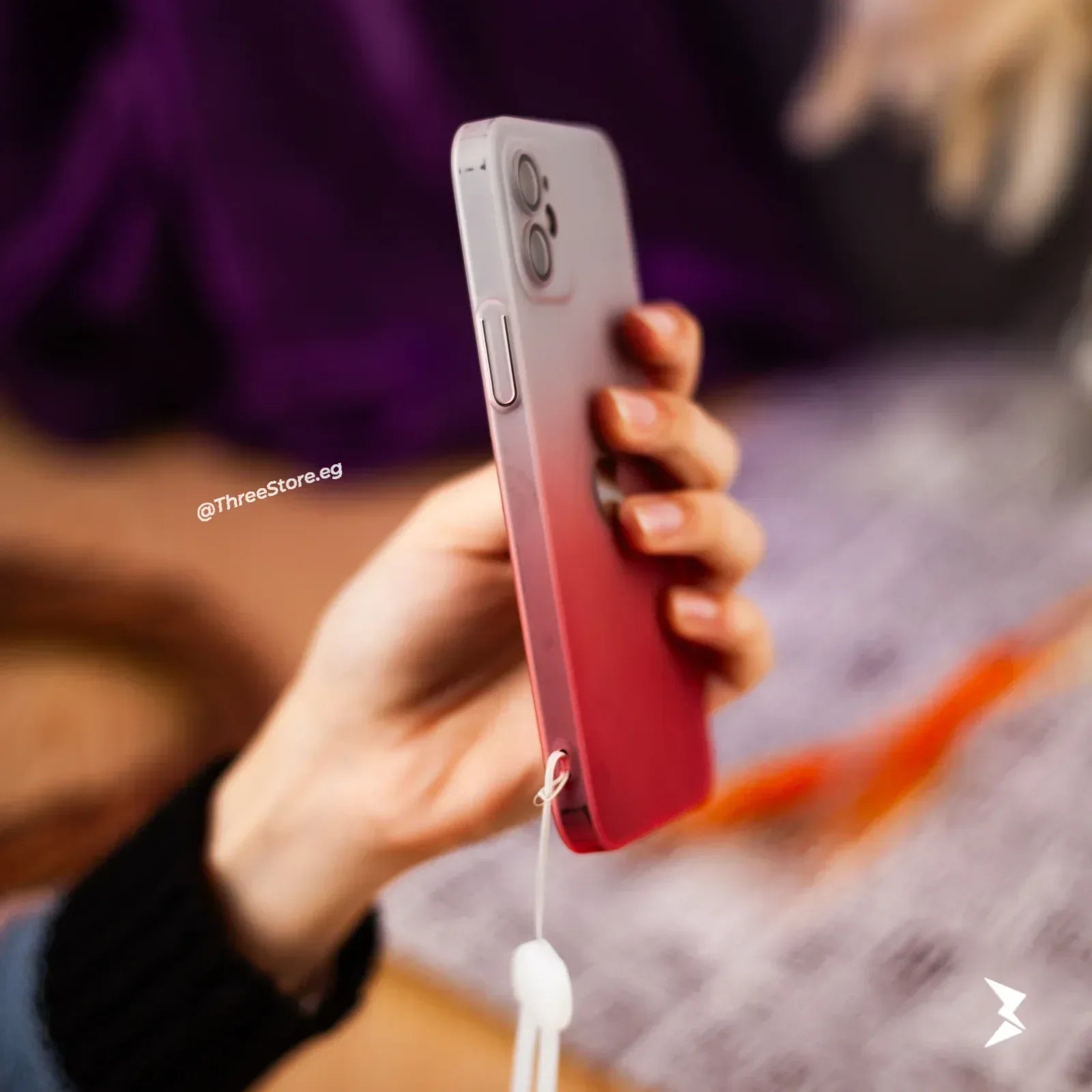 Gradient Color Case iPhone 12 - Three
