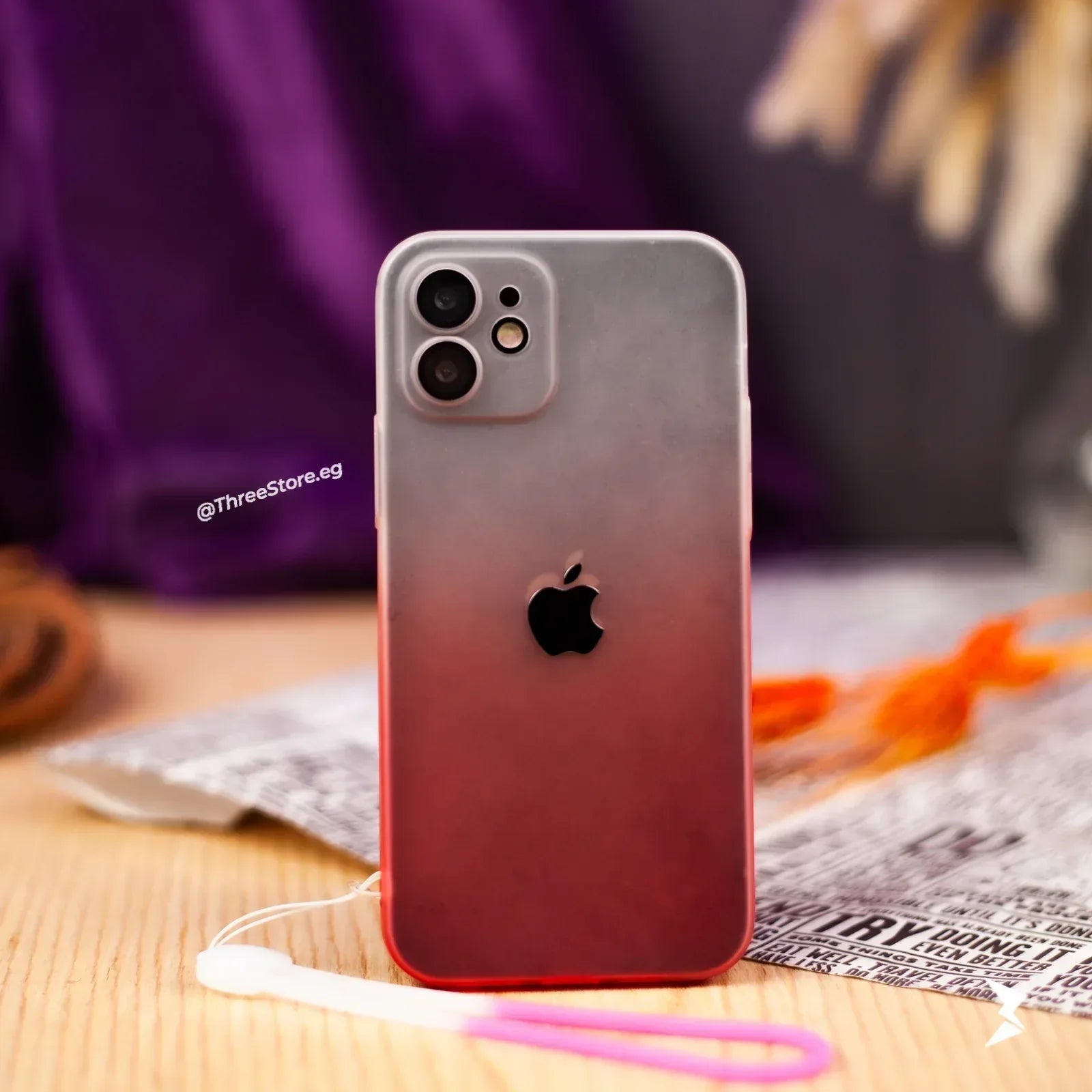 Gradient Color Case iPhone 12 - Three