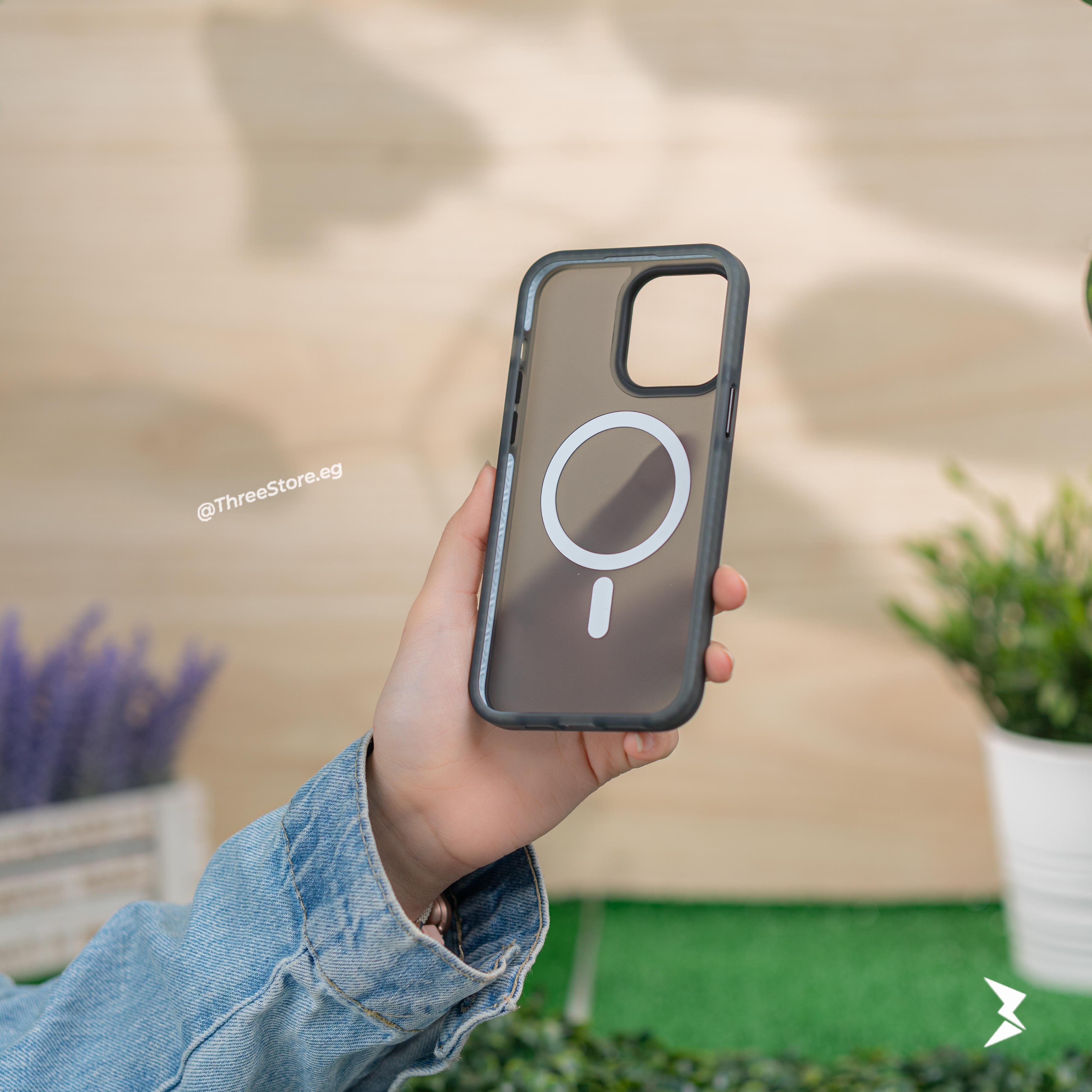 جراب iPhone 12 Pro Max الخاص بـ MinKing Blur Magsafe