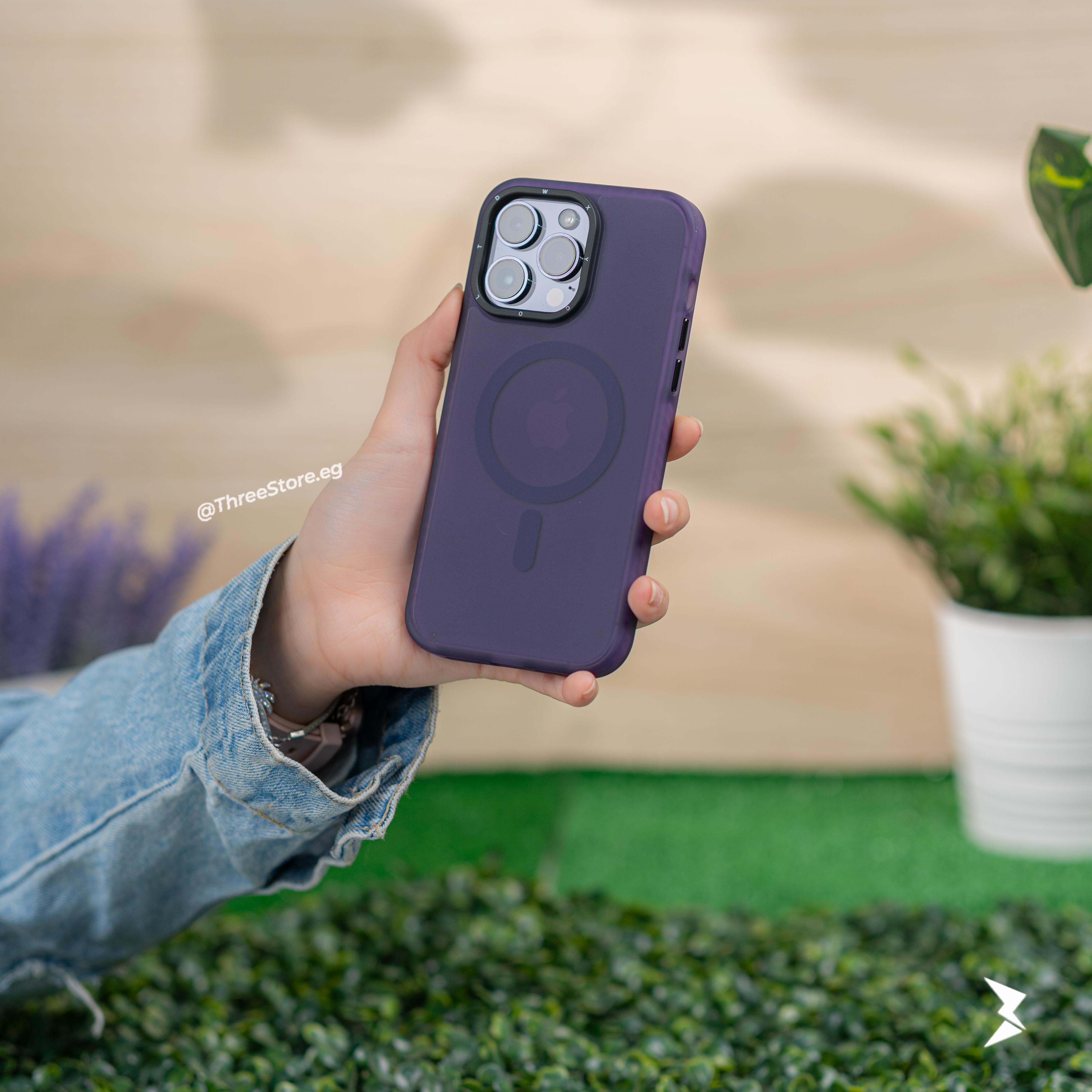 جراب iPhone 12 Pro Max الخاص بـ MinKing Blur Magsafe