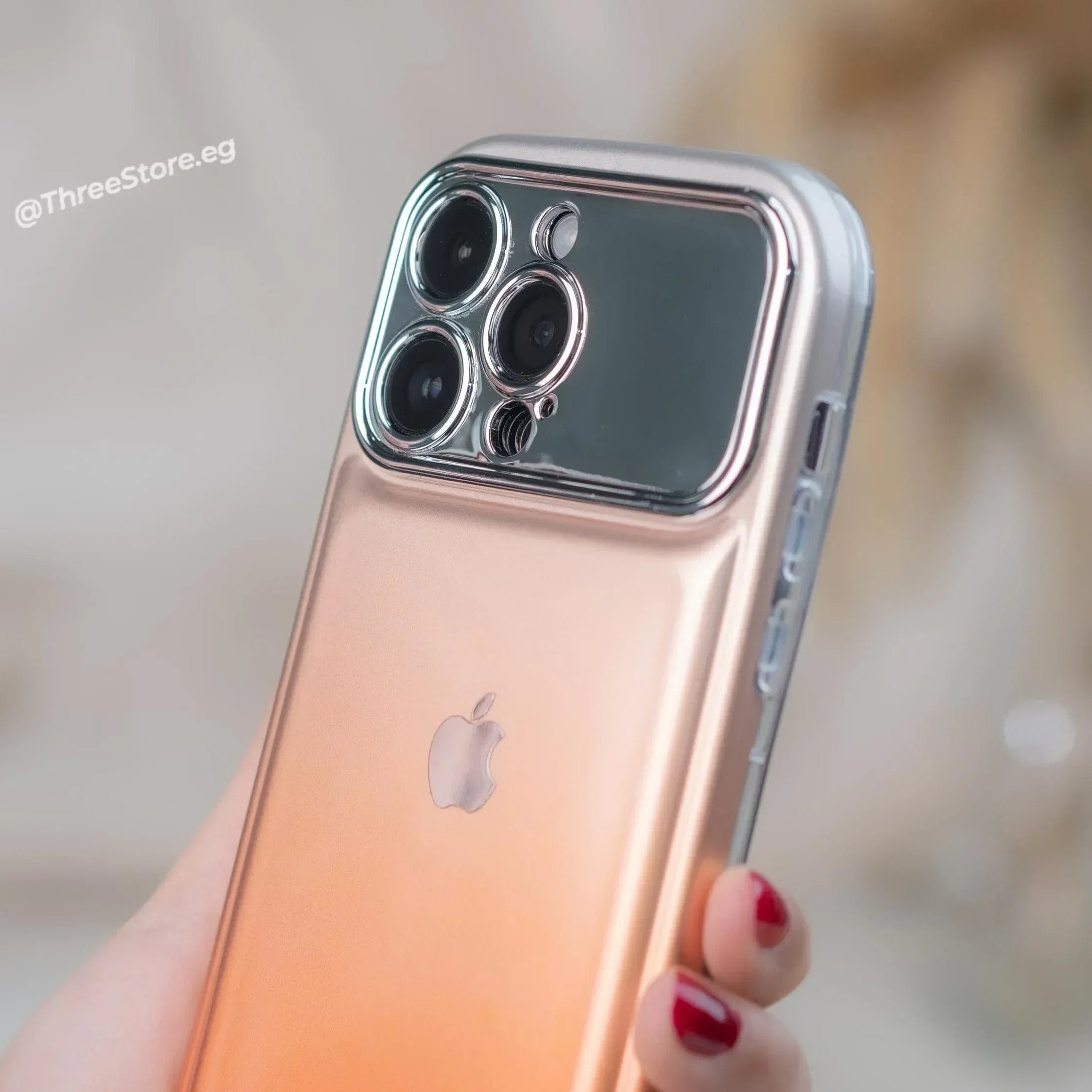 Fluorescent Solid Color Case iPhone 14 Pro Max - Three