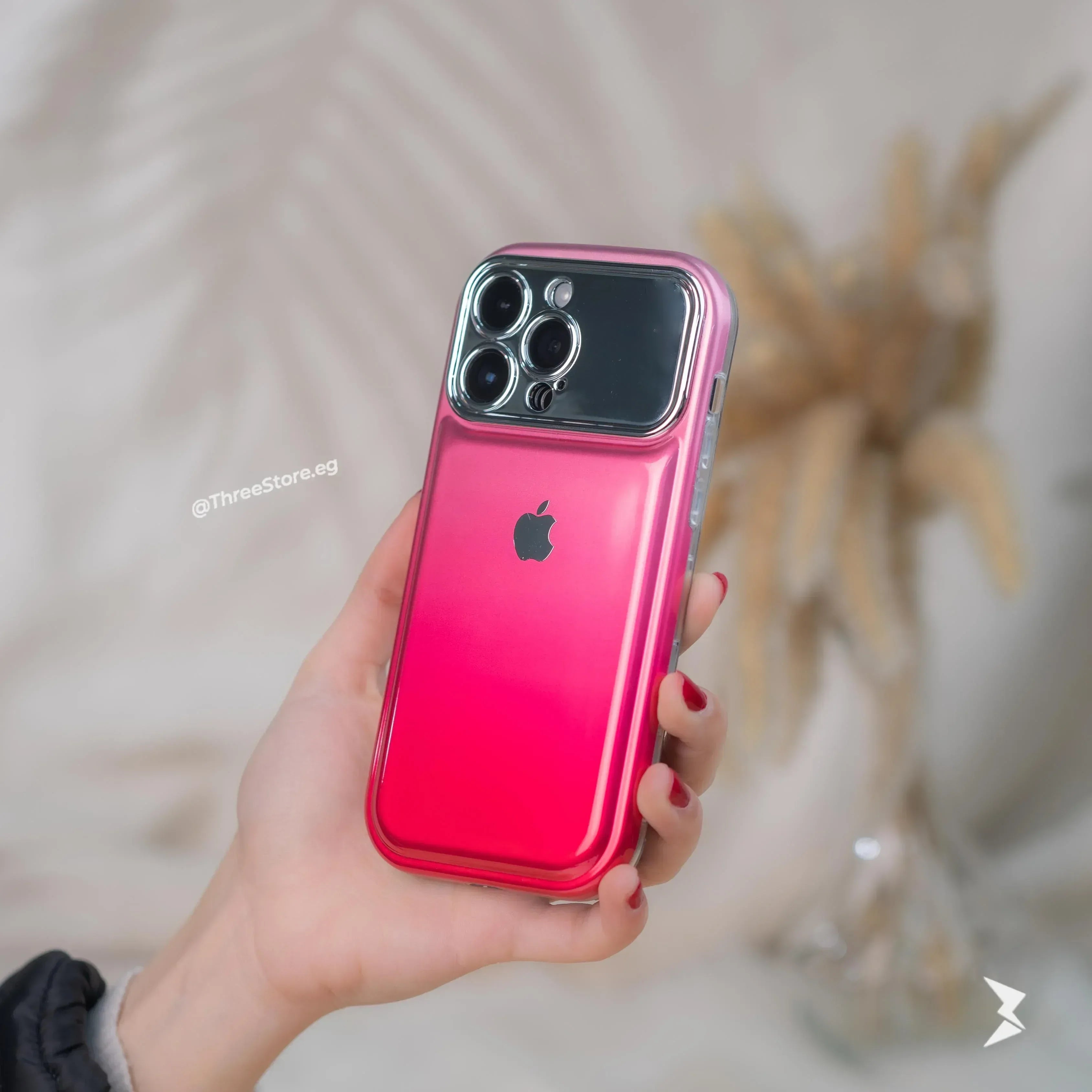 Fluorescent Solid Color Case iPhone 12 Pro Max - Three