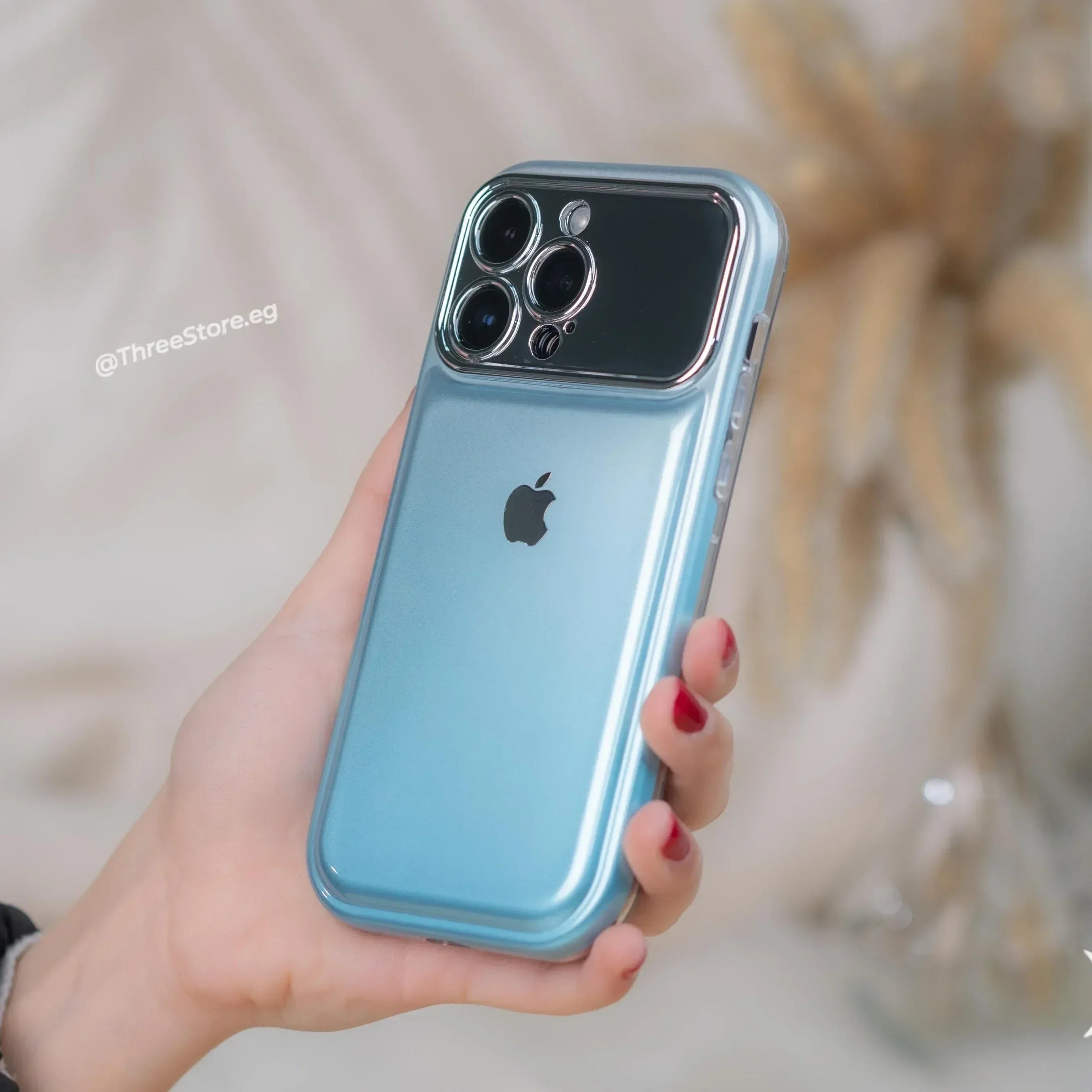 Fluorescent Solid Color Case iPhone 14 Pro Max - Three