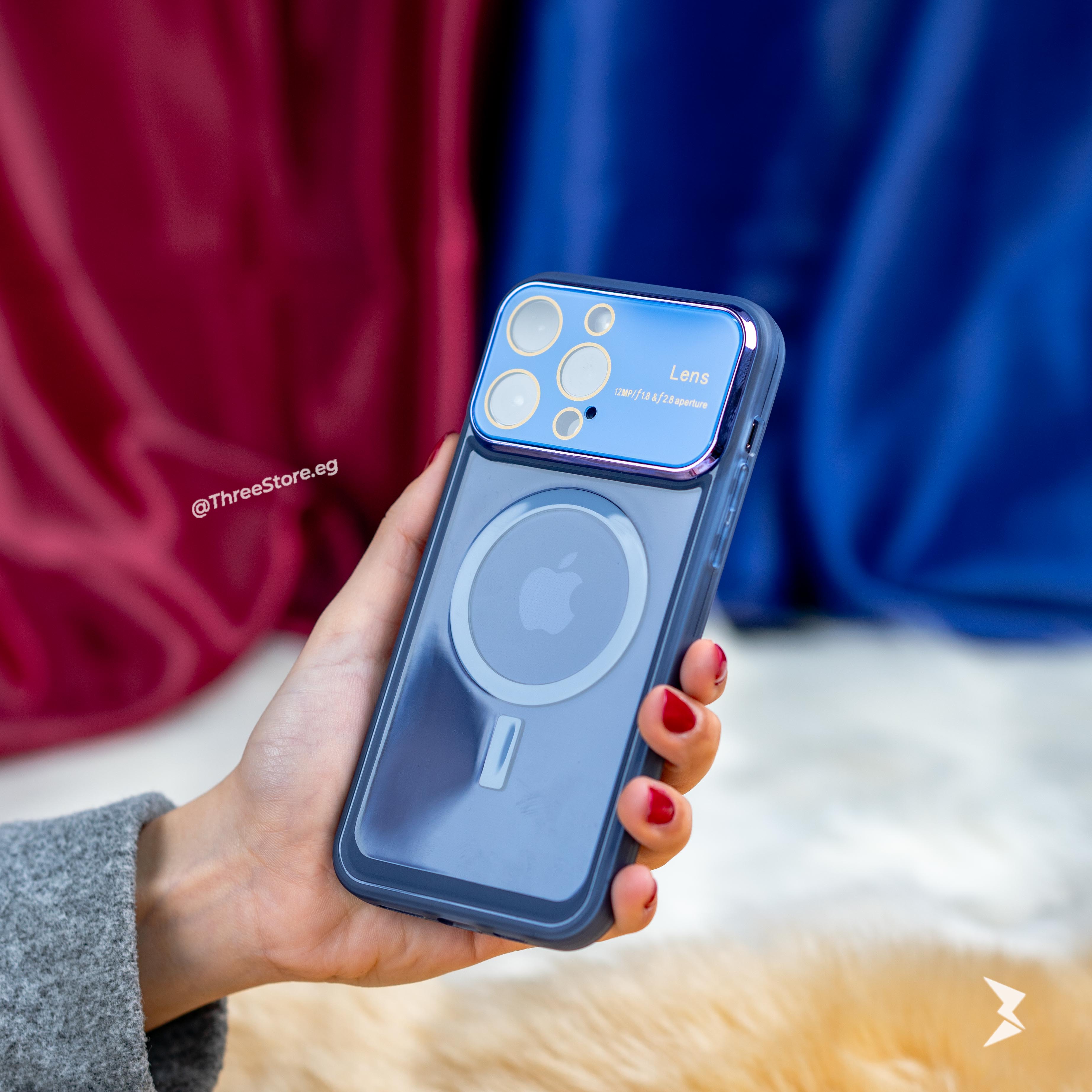 جراب ايفون 13 برو ماكس الجديد مع نافذة شفافة و اللوان رائعة