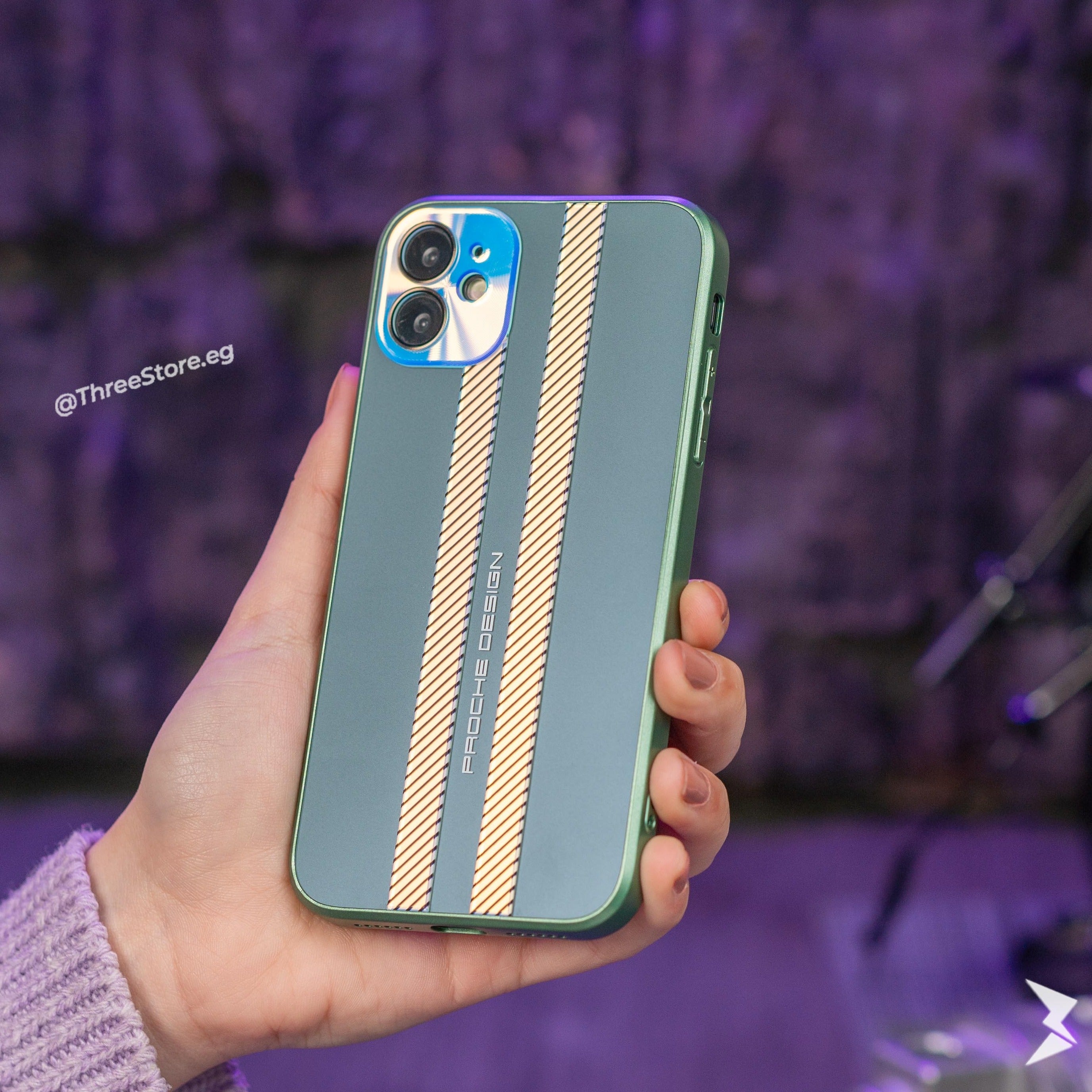 جراب بروش لهاتف iPhone 11، مصنوع من مواد بلاستيكية عالية الجودة