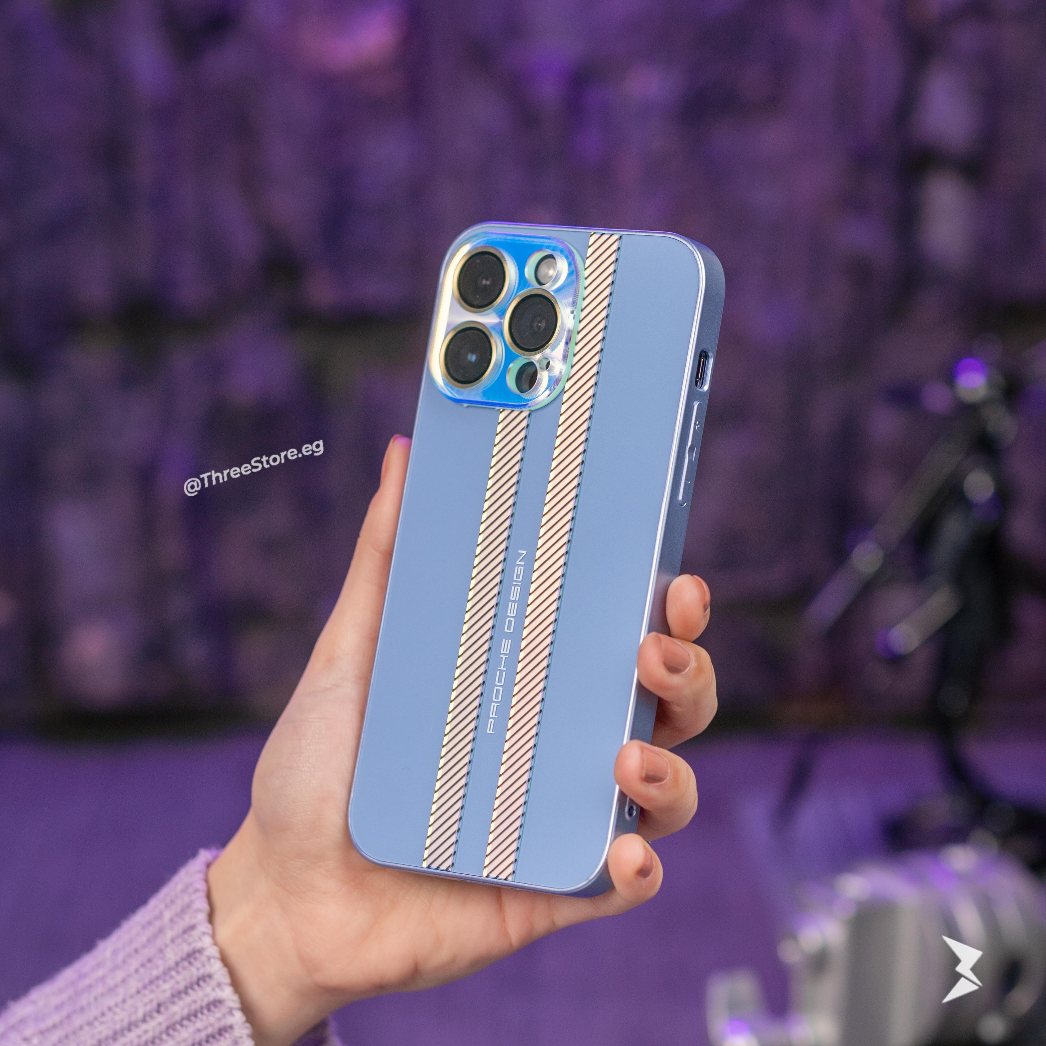 جراب بروش لهاتف iPhone 13 Pro Max، مصنوع من مواد بلاستيكية عالية الجودة