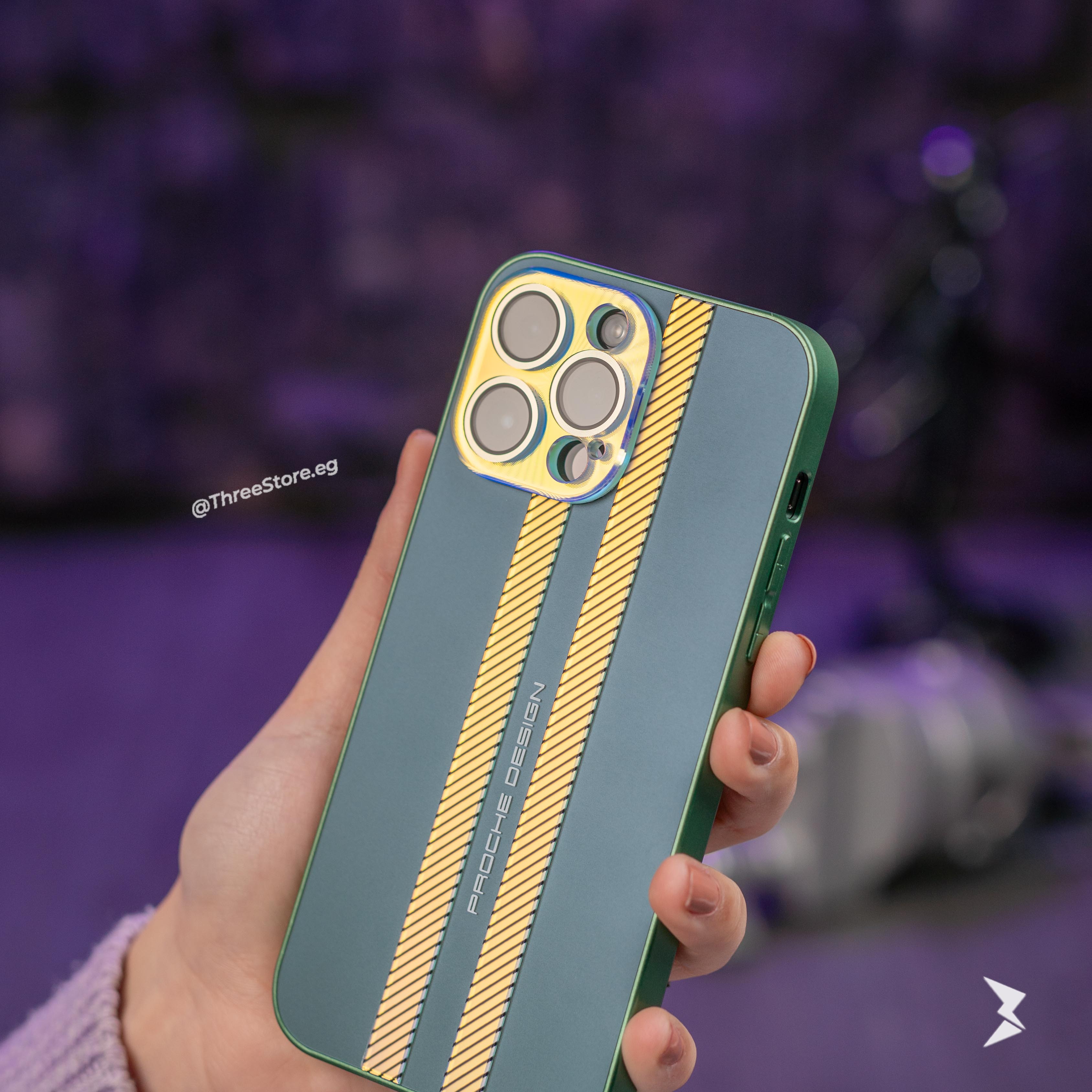 جراب بروش لهاتف iPhone 13 Pro Max، مصنوع من مواد بلاستيكية عالية الجودة