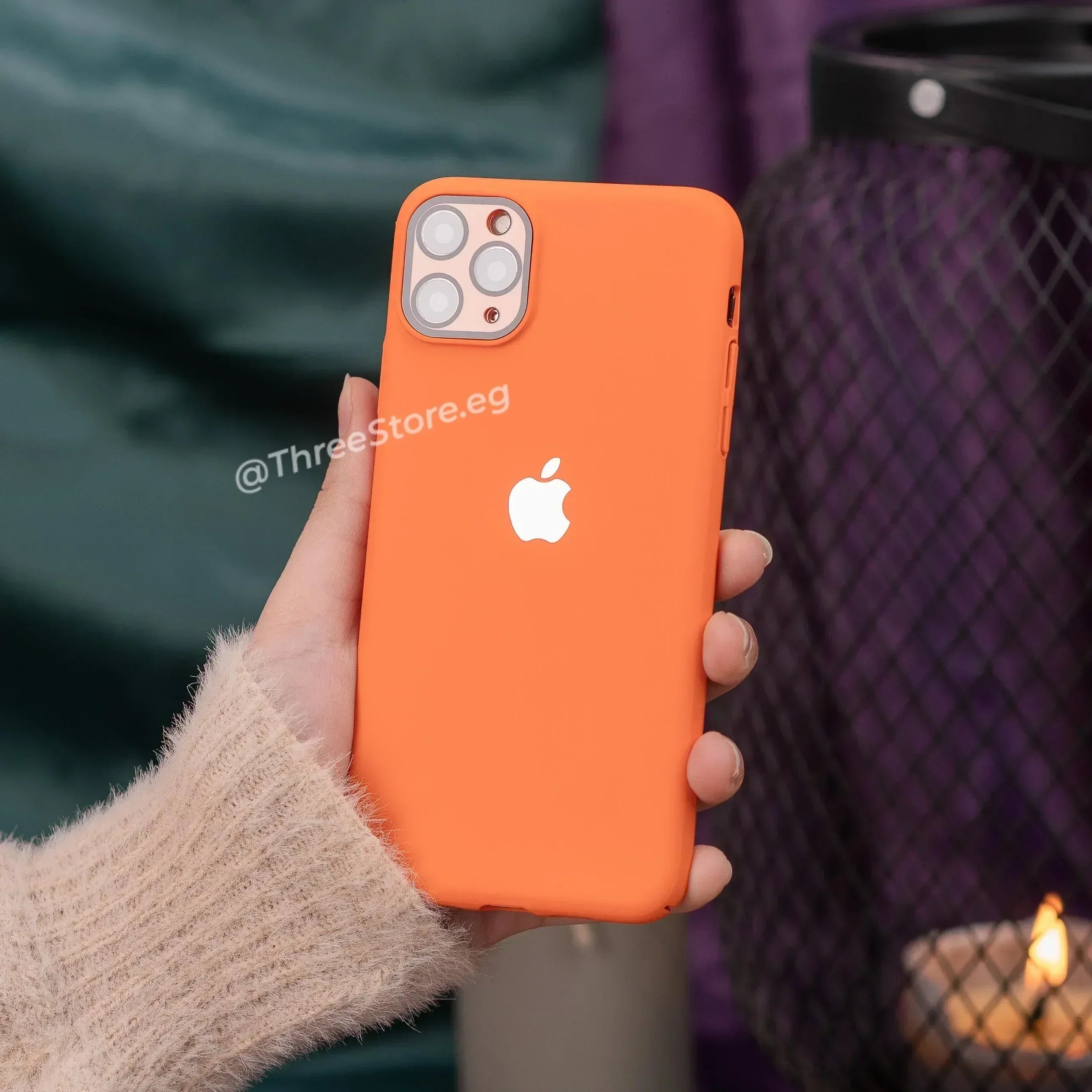 Candy Solid Color Case iPhone 11 Pro Max - Three