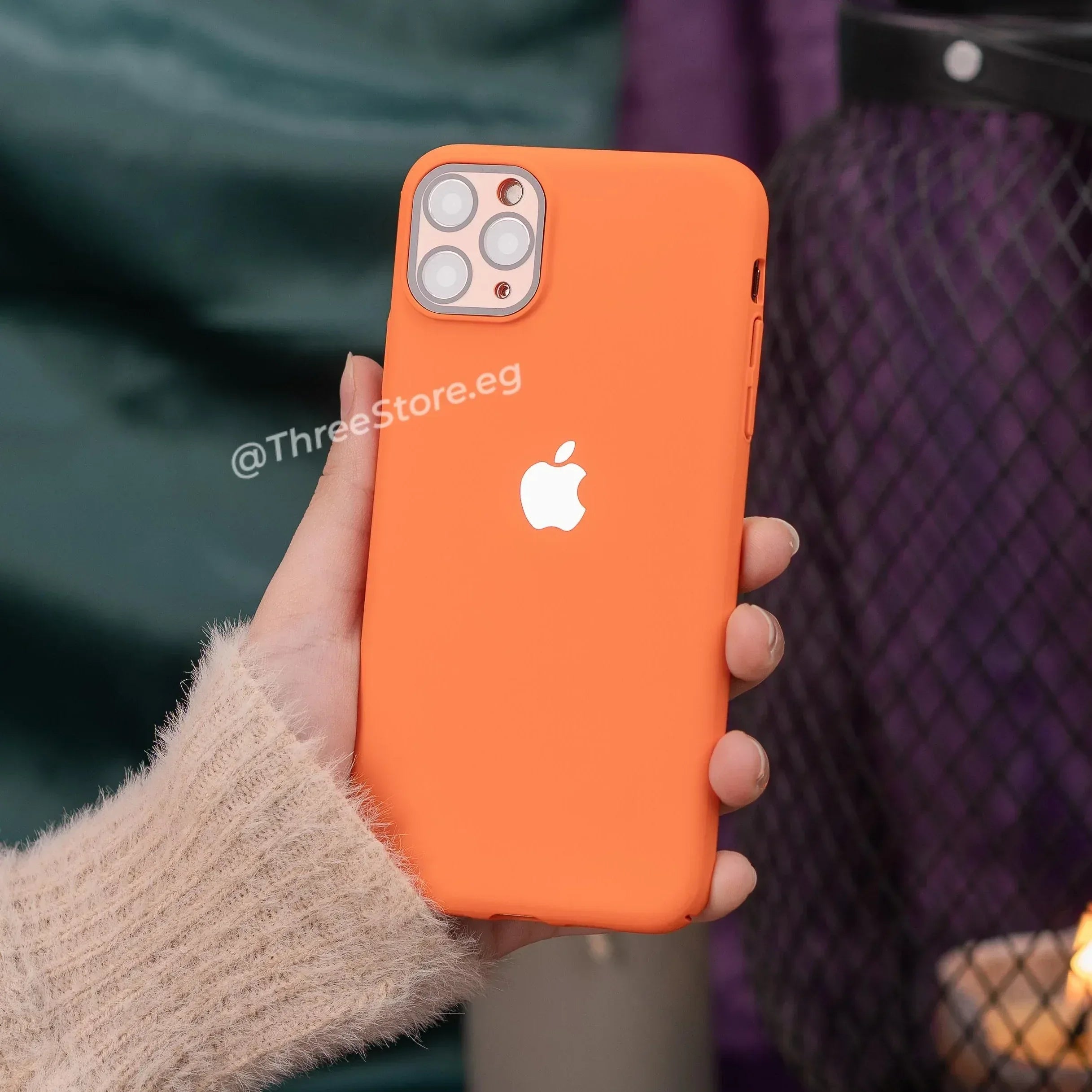 Candy Solid Color Case iPhone 13 Pro Max - Three