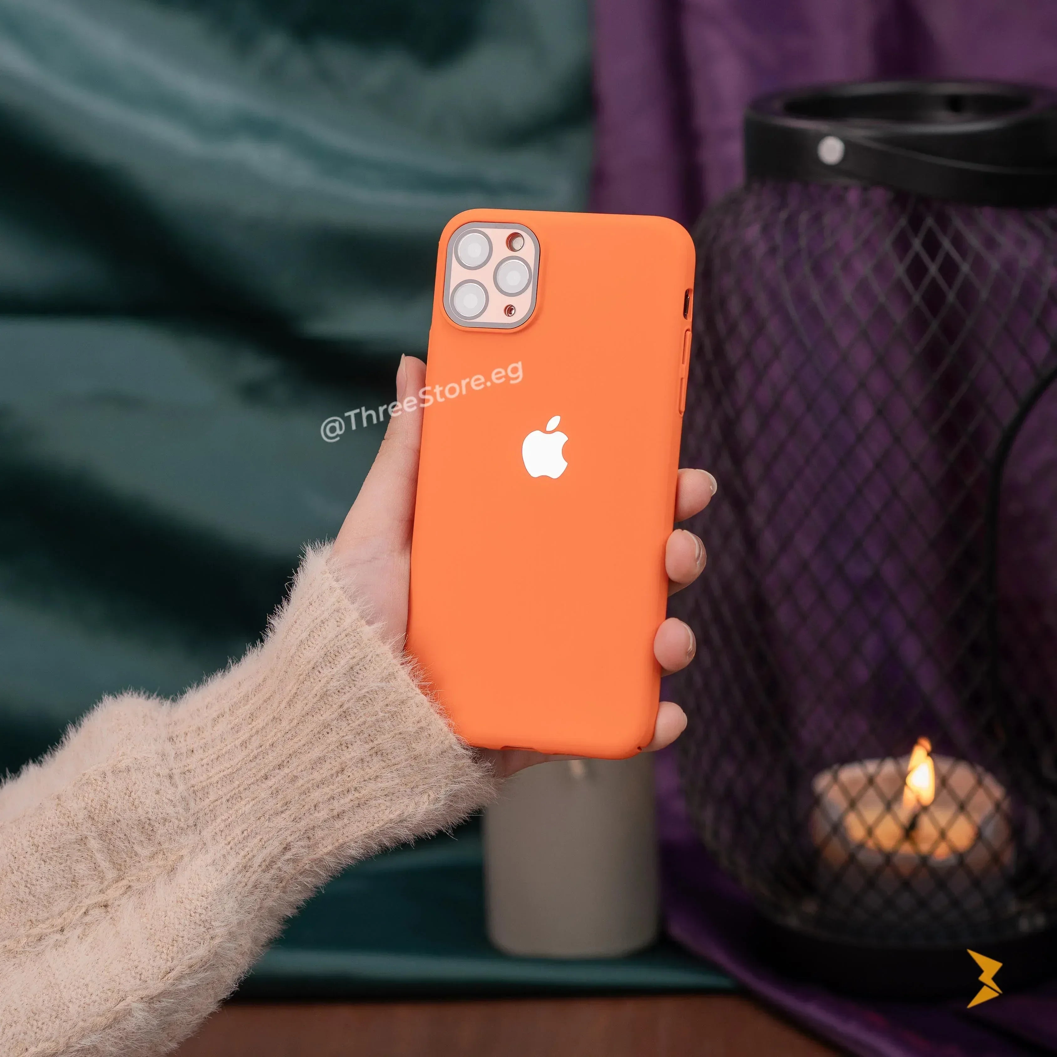 Candy Solid Color Case iPhone 14 Pro Max - Three