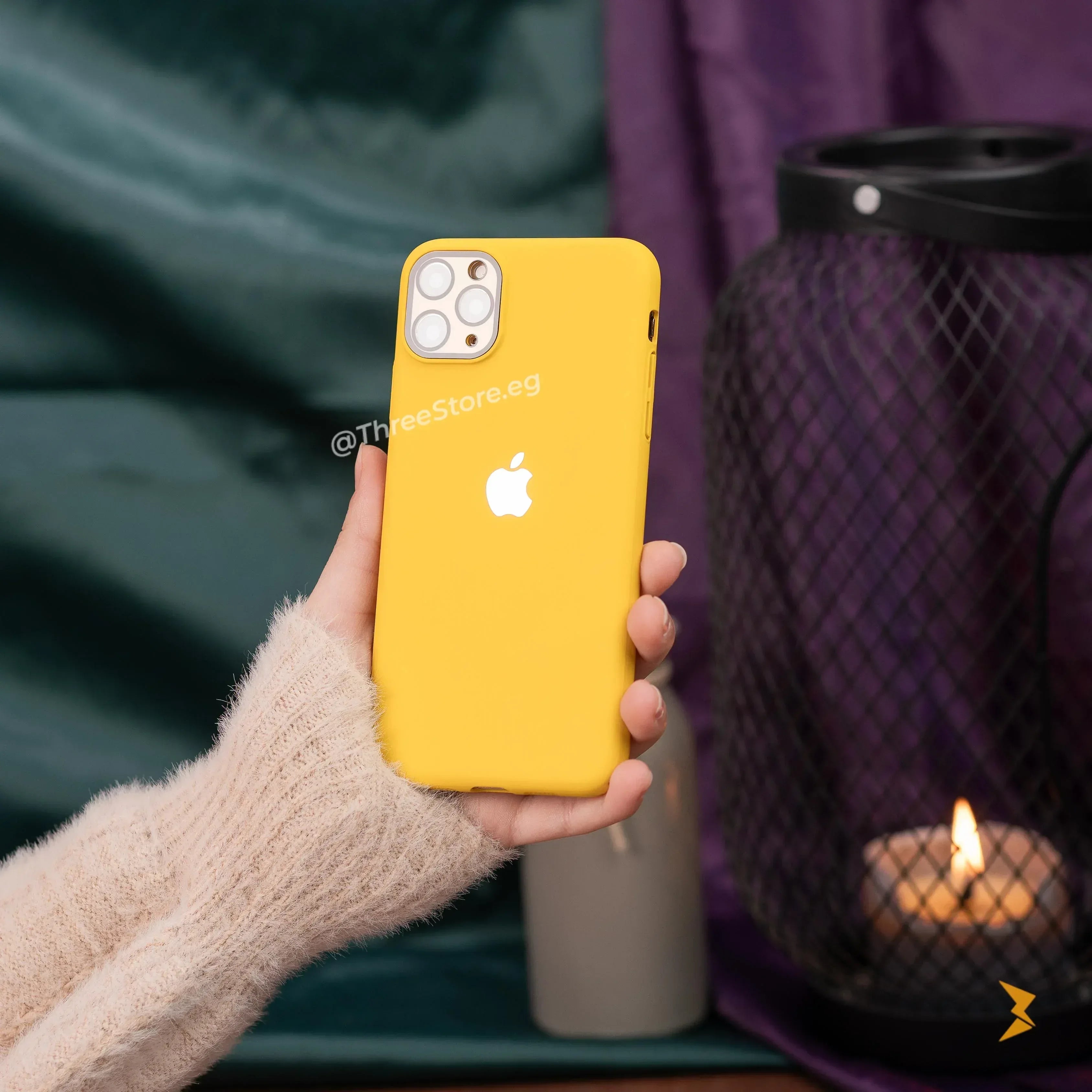 Candy Solid Color Case iPhone 12 Pro - Three