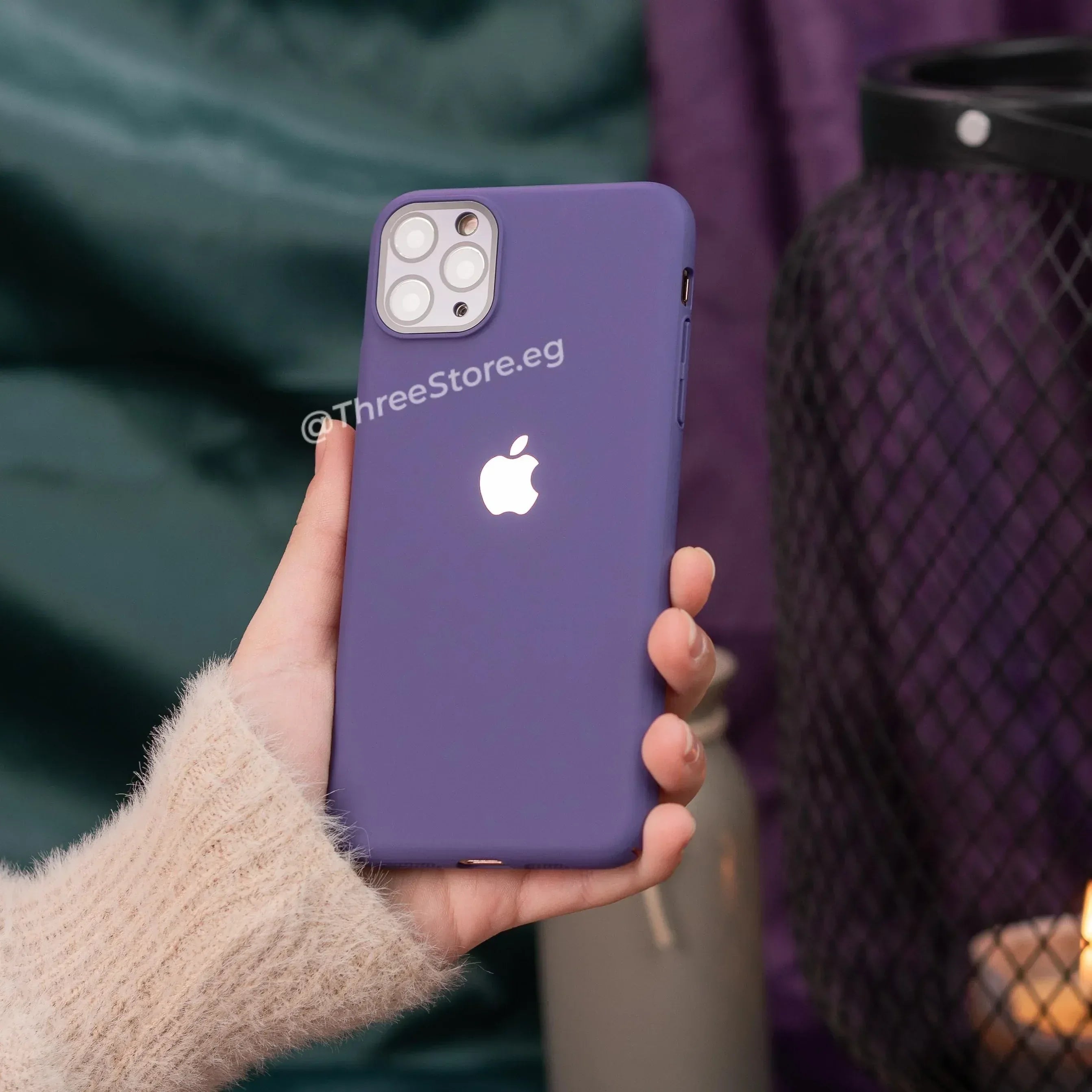 Candy Solid Color Case iPhone 11 Pro Max - Three