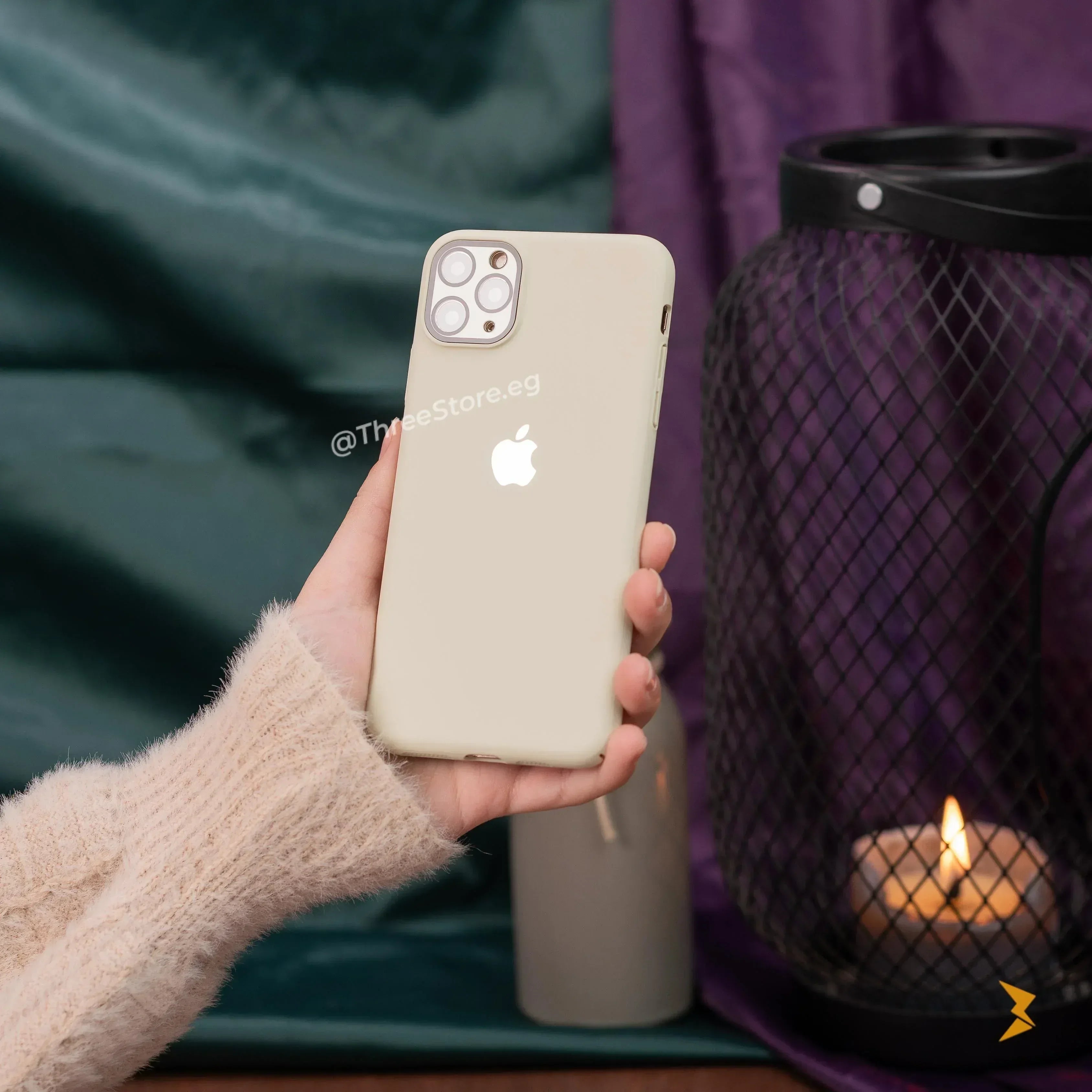 Candy Solid Color Case iPhone 11 Pro Max - Three