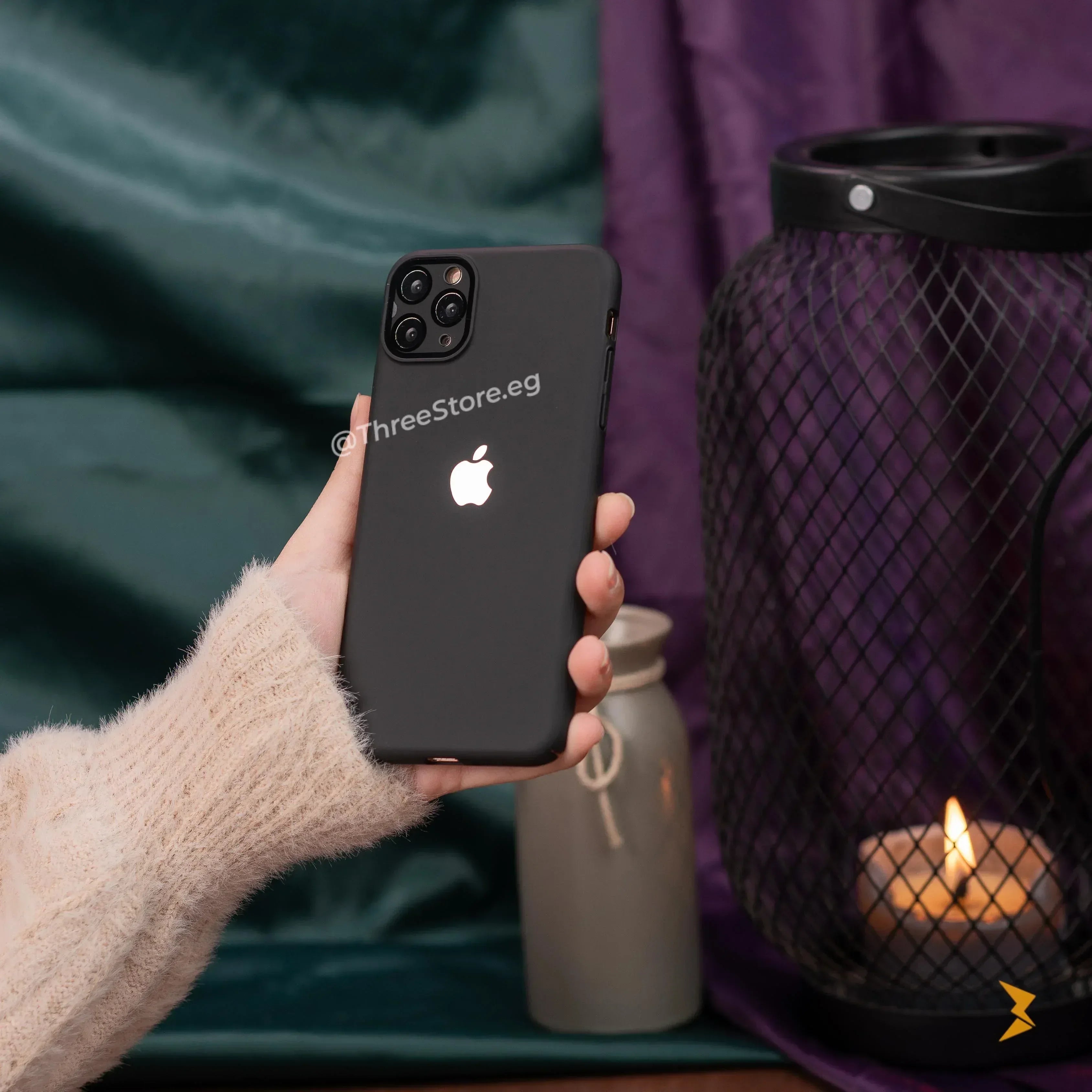 Candy Solid Color Case iPhone 11 Pro Max - Three