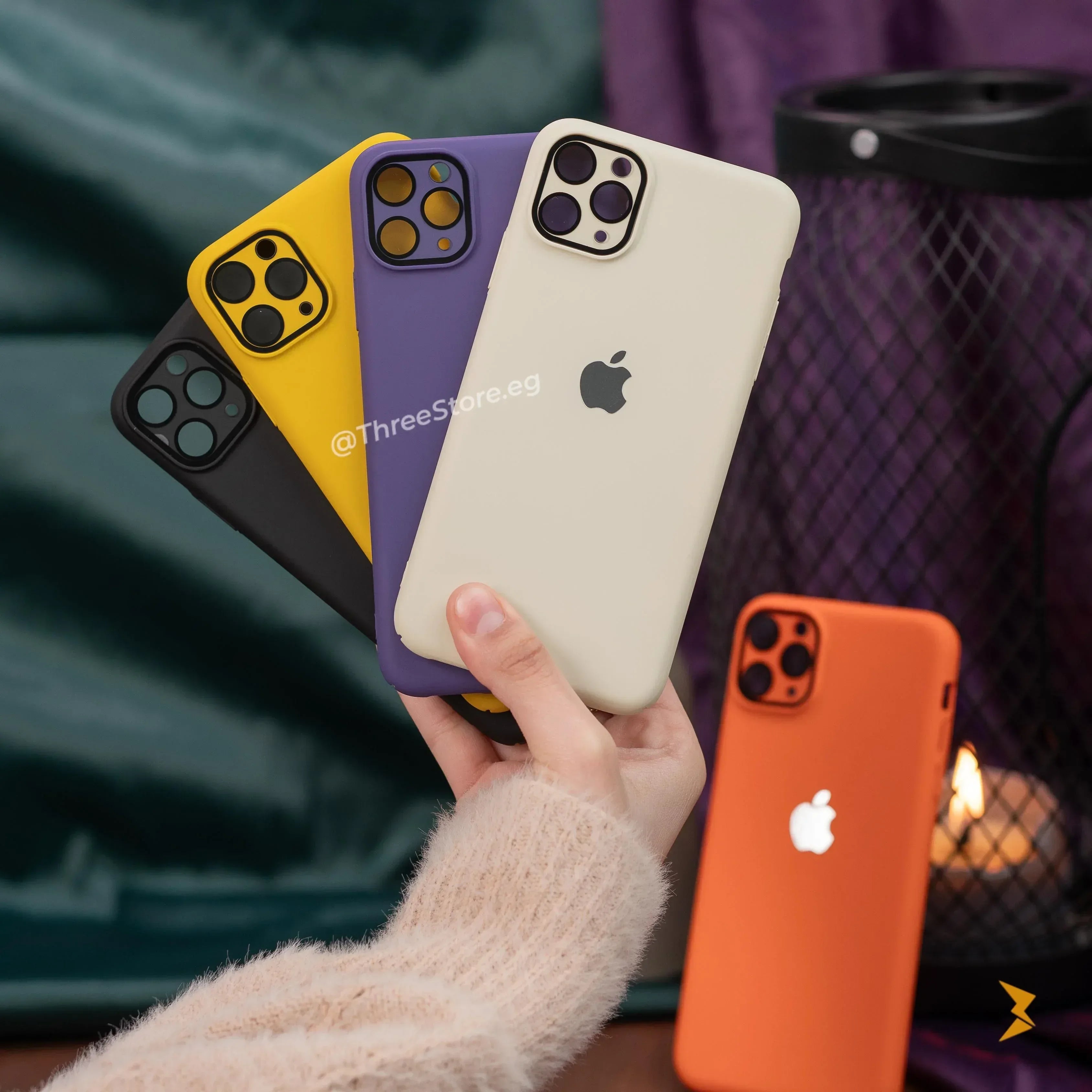 Candy Solid Color Case iPhone 14 Pro Max - Three