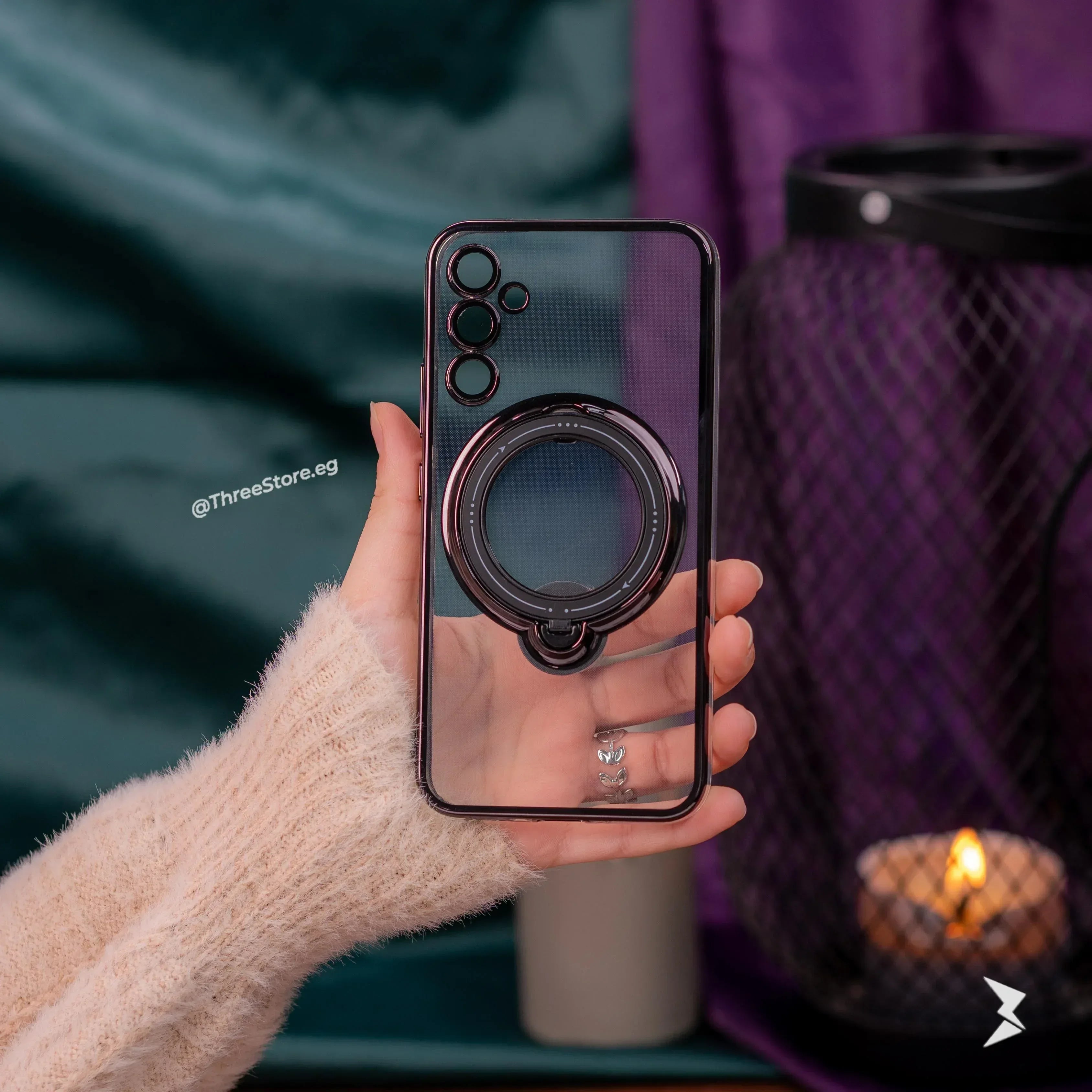 Stand Magsafe Transparent Case Samsung A54 - Three