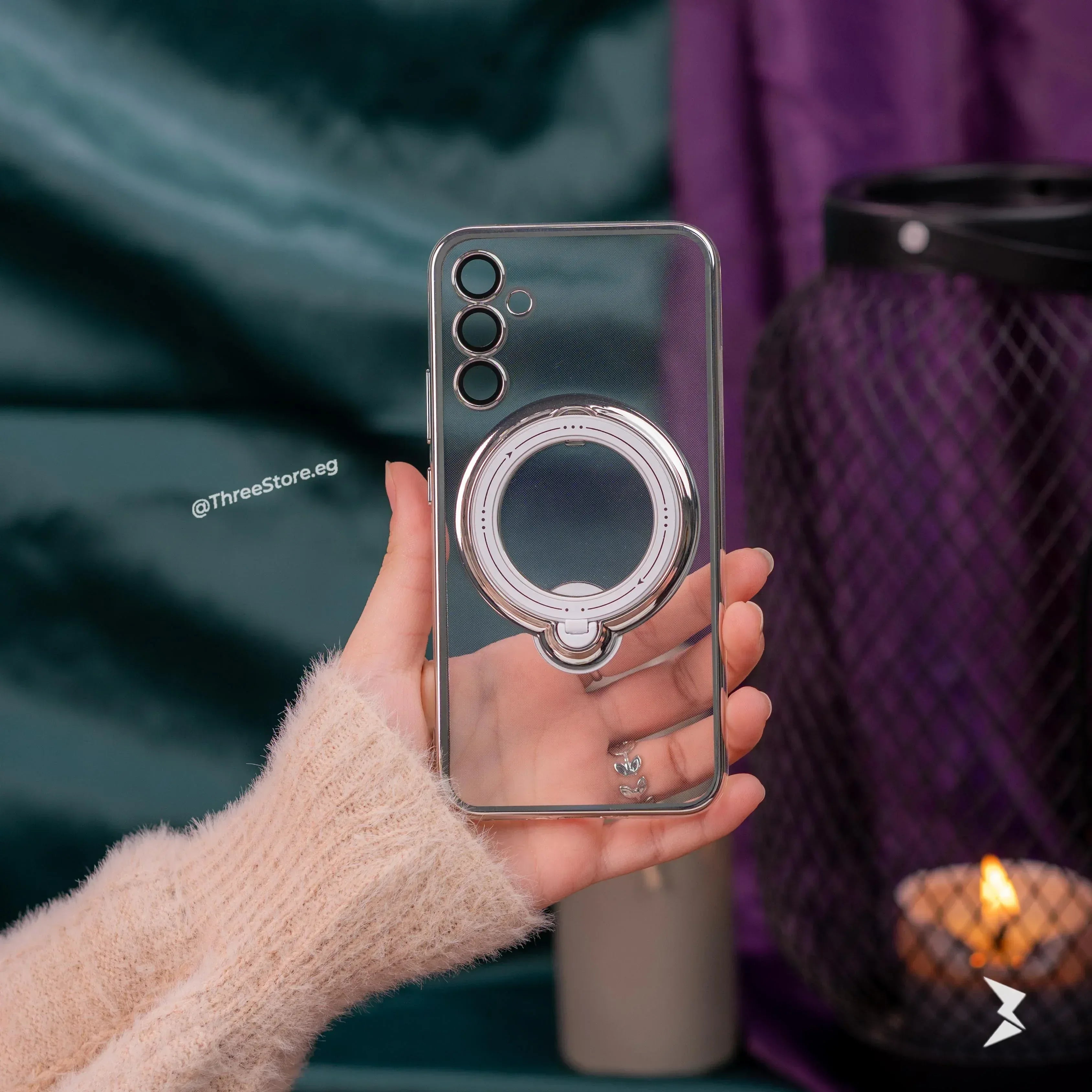 Stand Magsafe Transparent Case Samsung A54 - Three