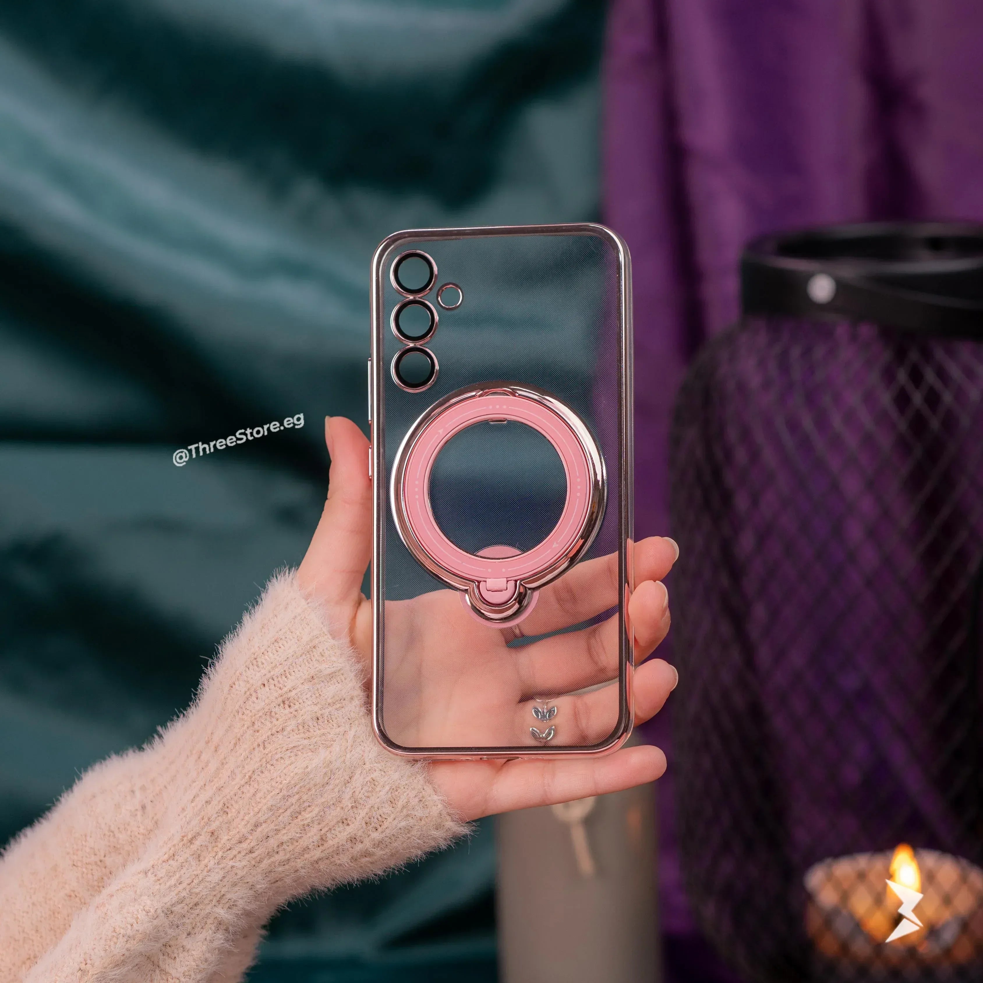 Stand Magsafe Transparent Case Samsung A54 - Three