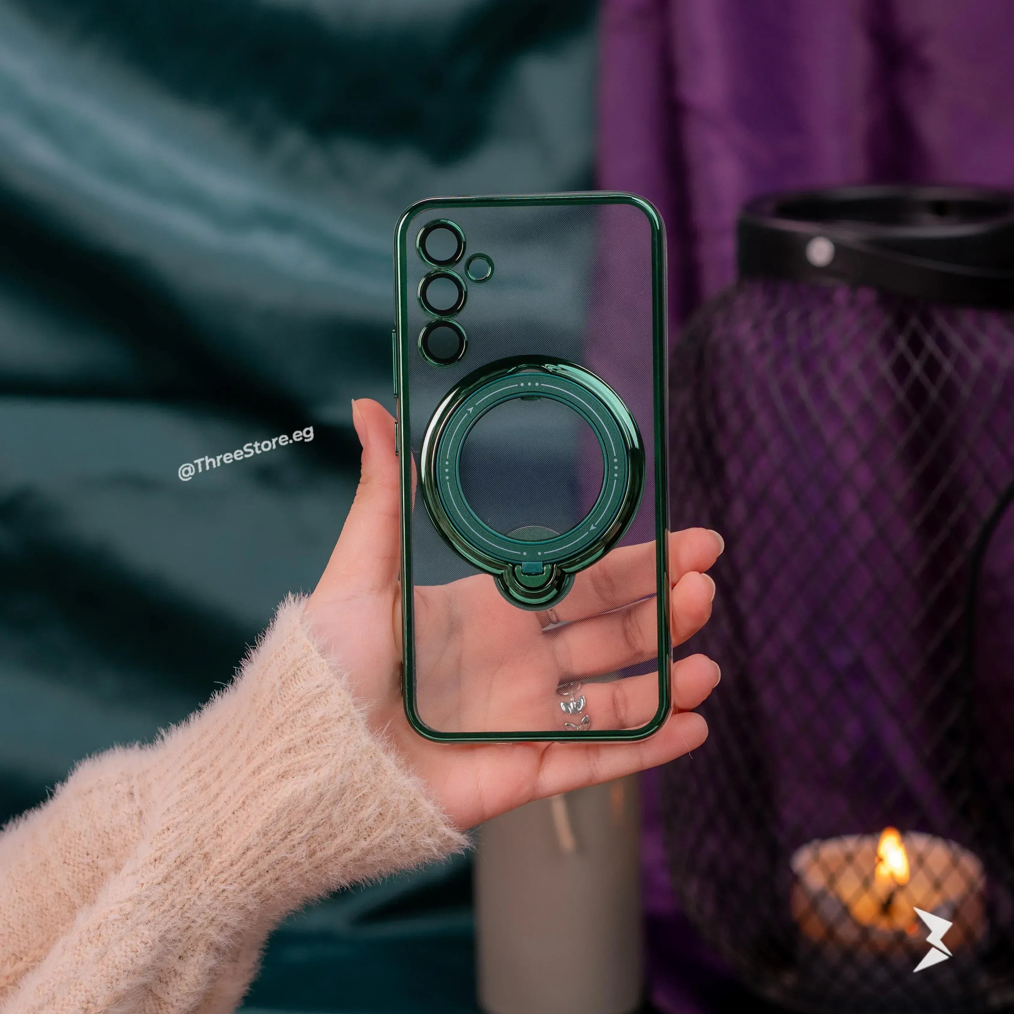 Stand Magsafe Transparent Case Samsung A24 - Three