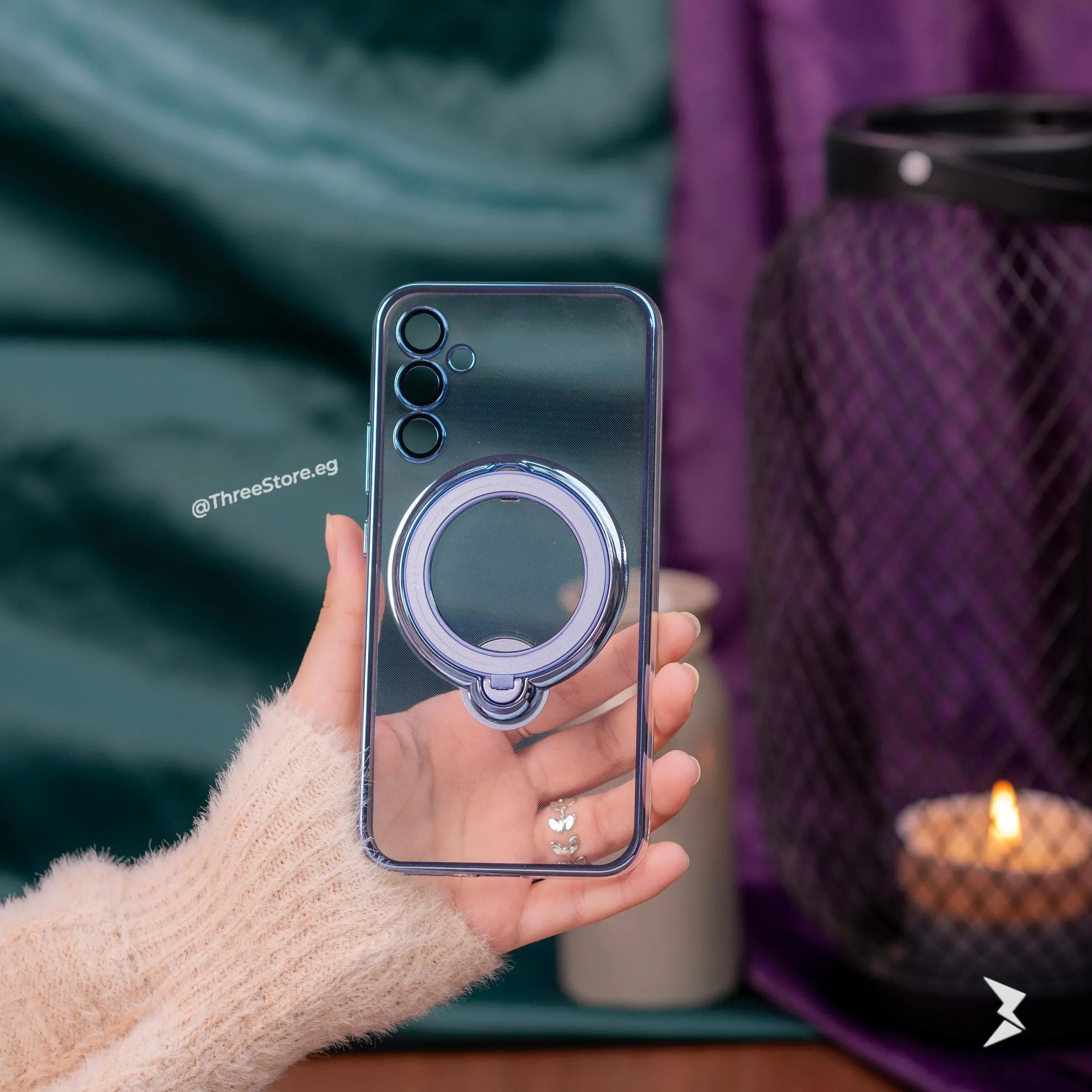 Stand Magsafe Transparent Case Samsung A24 - Three