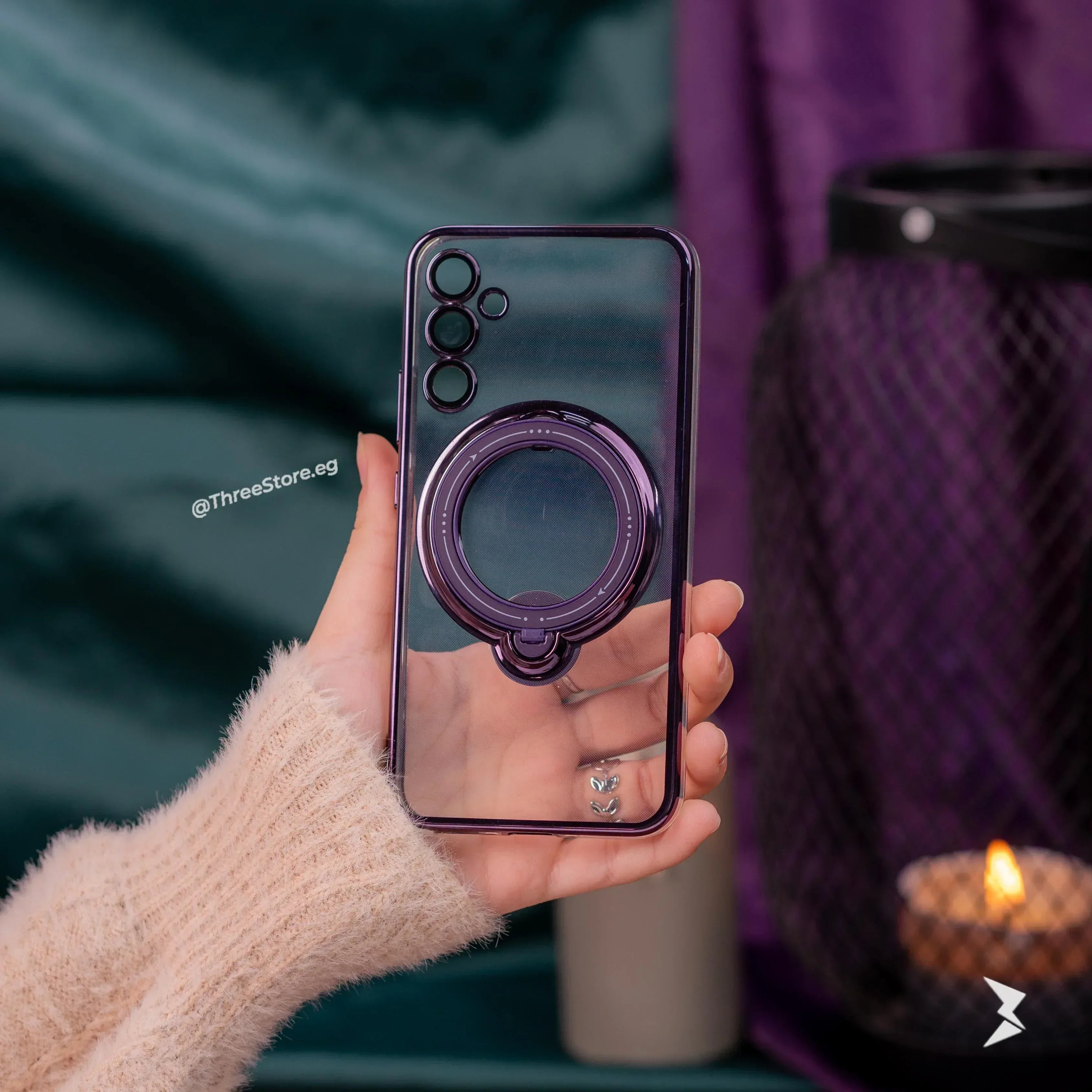 Stand Magsafe Transparent Case Samsung A54 - Three