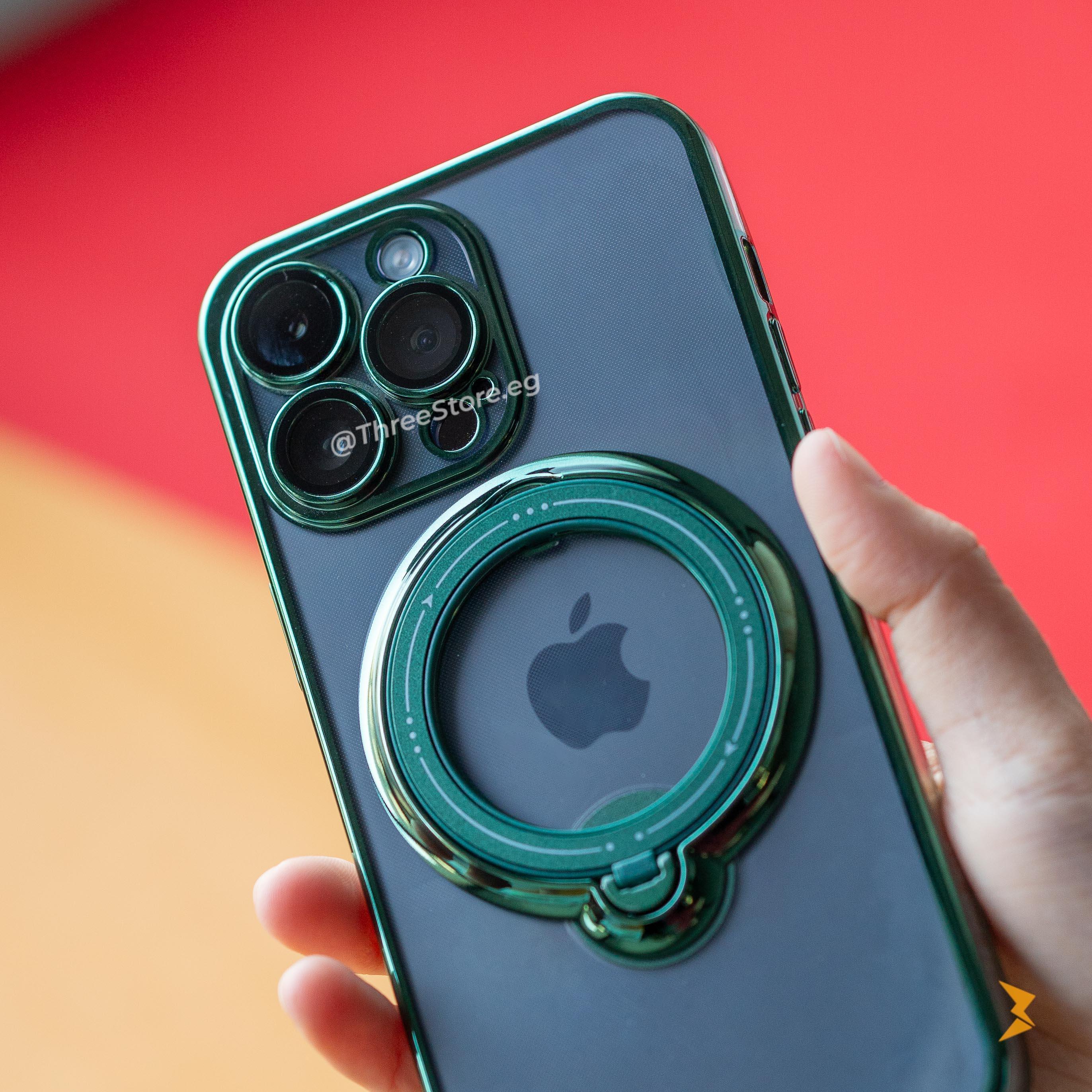 Stand Magsafe Transparent Case iPhone 13 Pro - Three