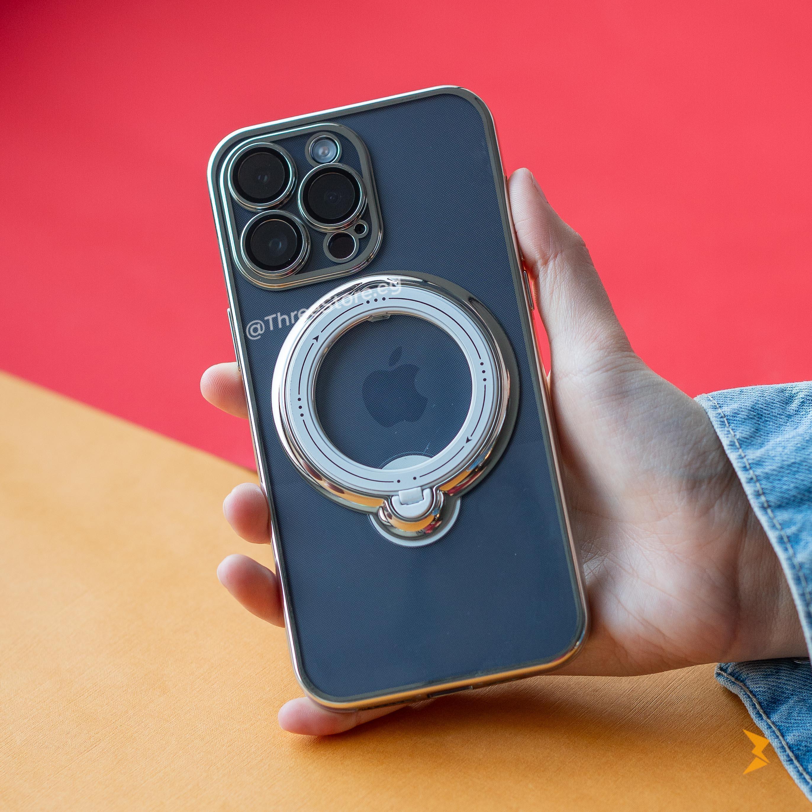 Stand Magsafe Transparent Case iPhone 14 Pro Max - Three