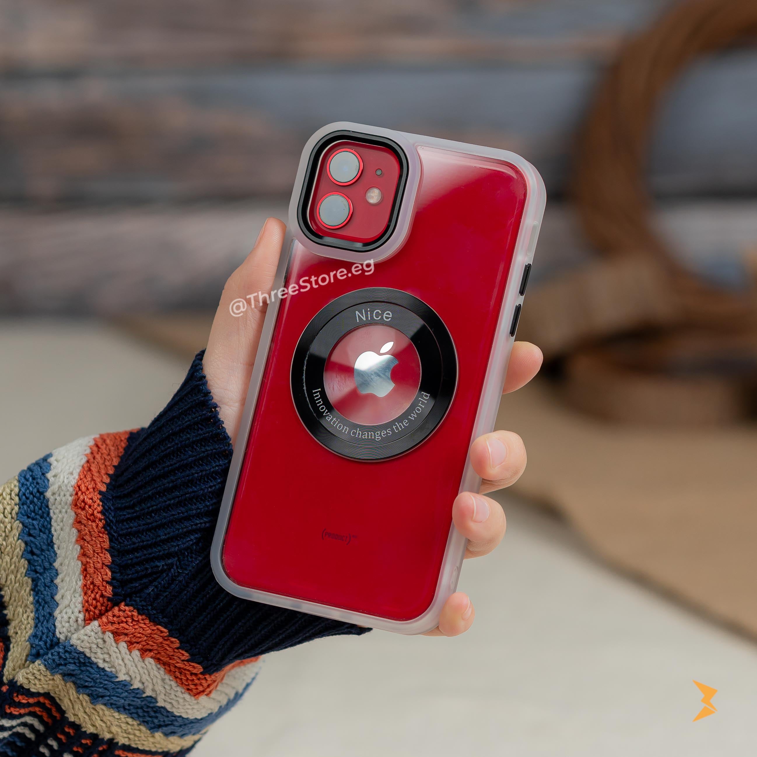 جراب Clarify Color Frame لهاتف iPhone 11