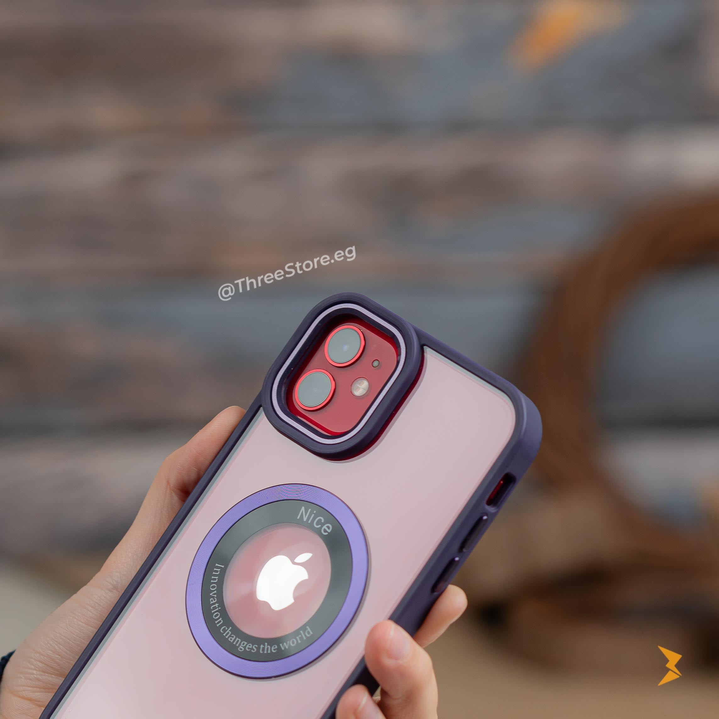 جراب Clarify Color Frame لهاتف iPhone 11