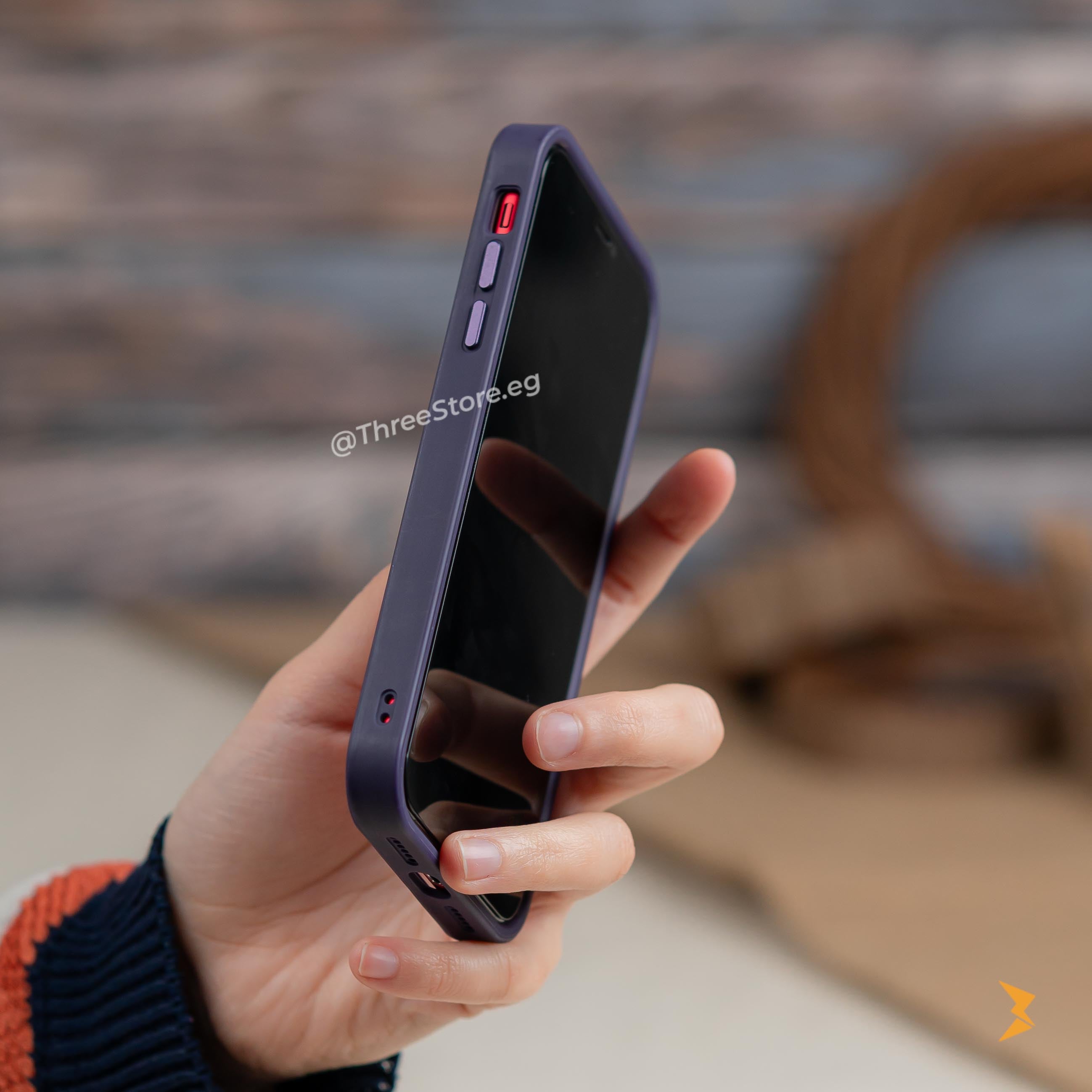 جراب Clarify Color Frame لهاتف iPhone 11