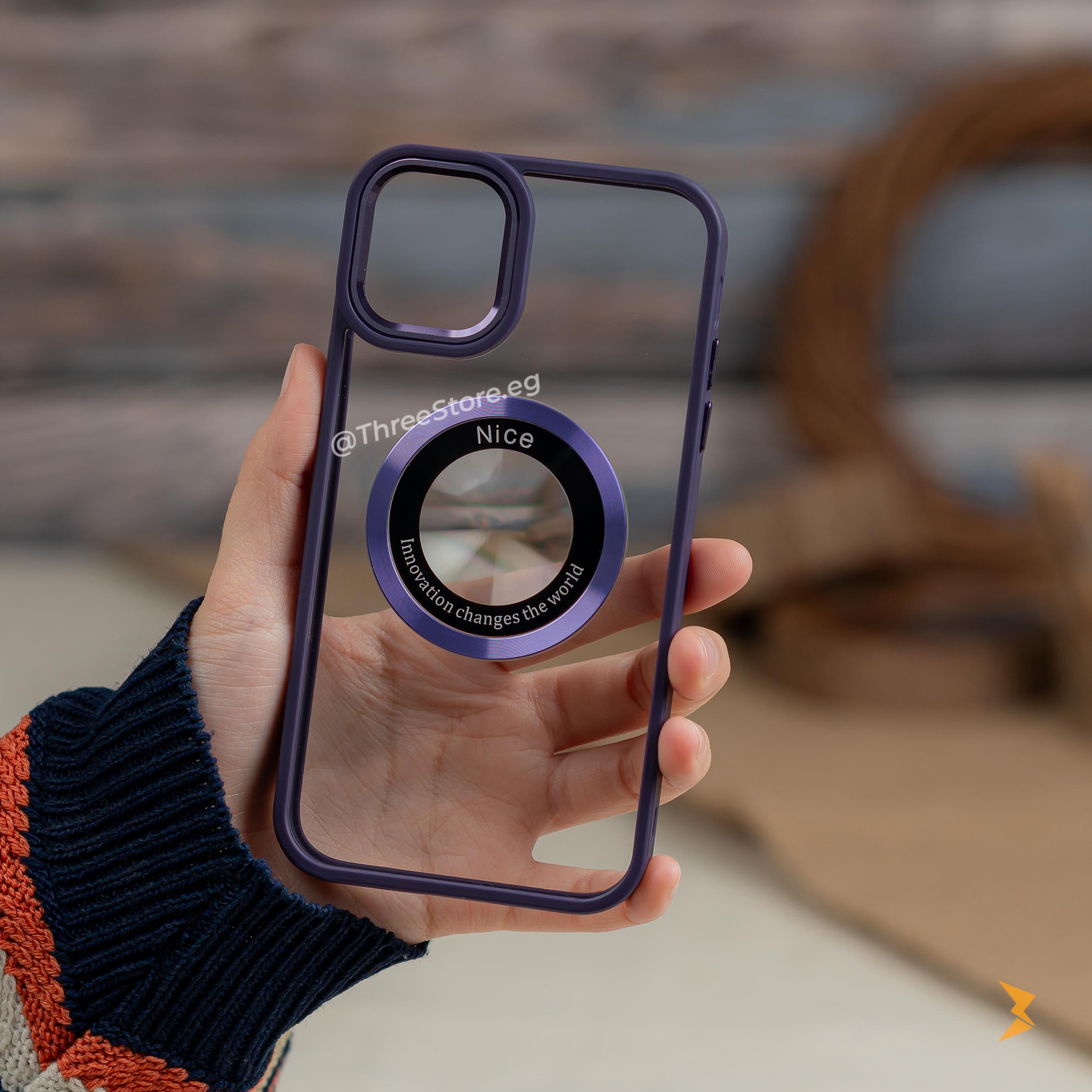 جراب Clarify Color Frame لهاتف iPhone 11