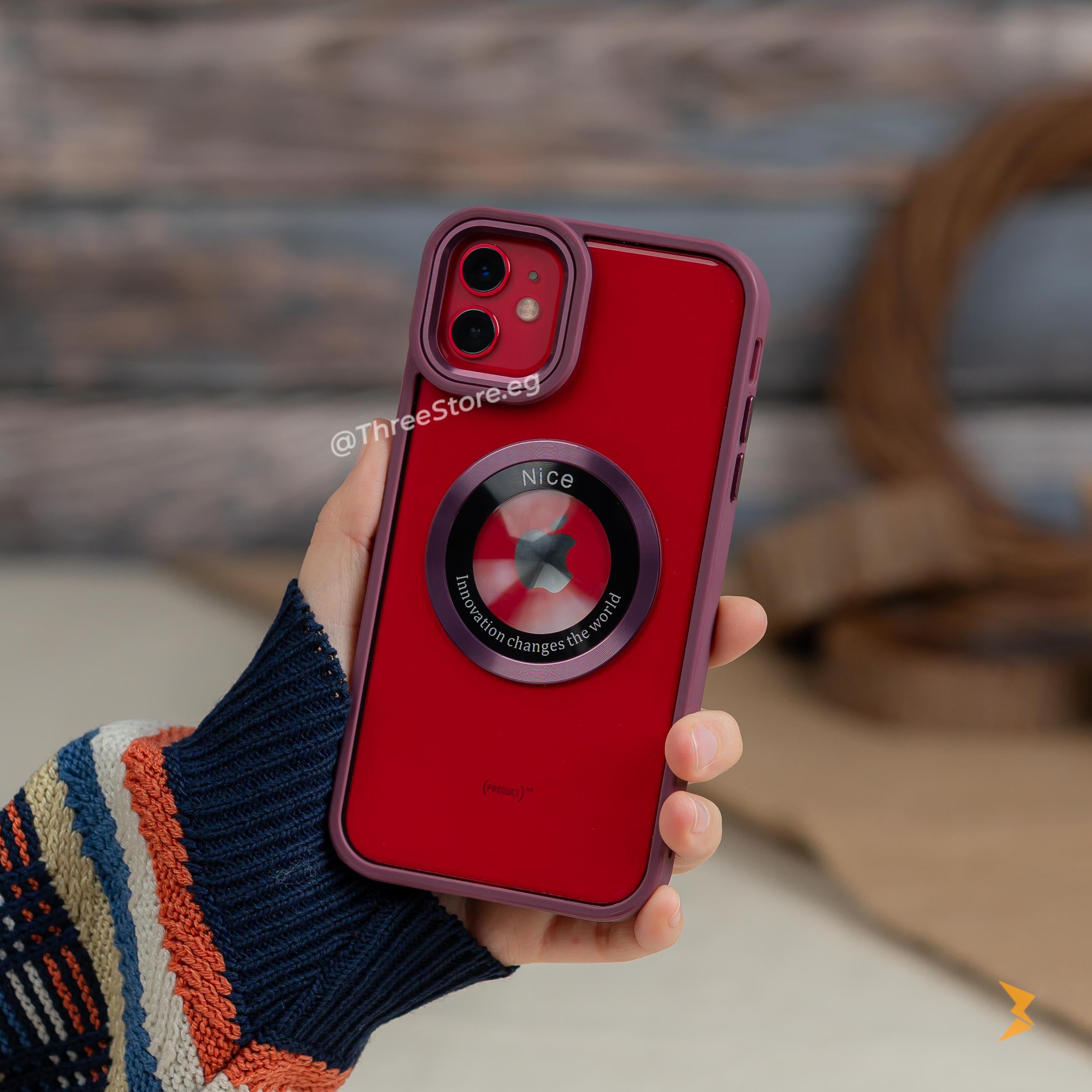 جراب Clarify Color Frame لهاتف iPhone 11