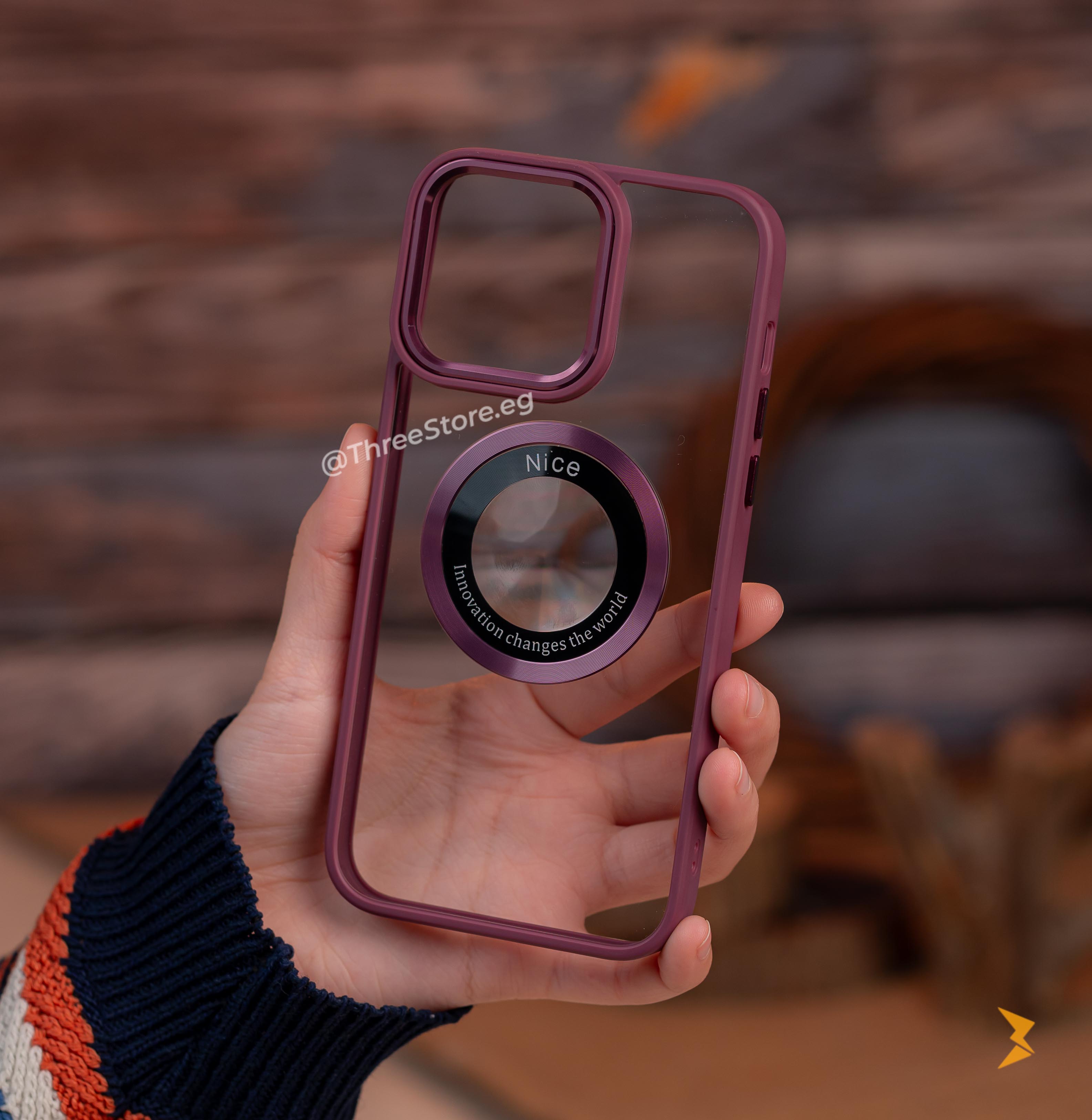 جراب Clarify Color Frame لهاتف iPhone 13 Pro Max