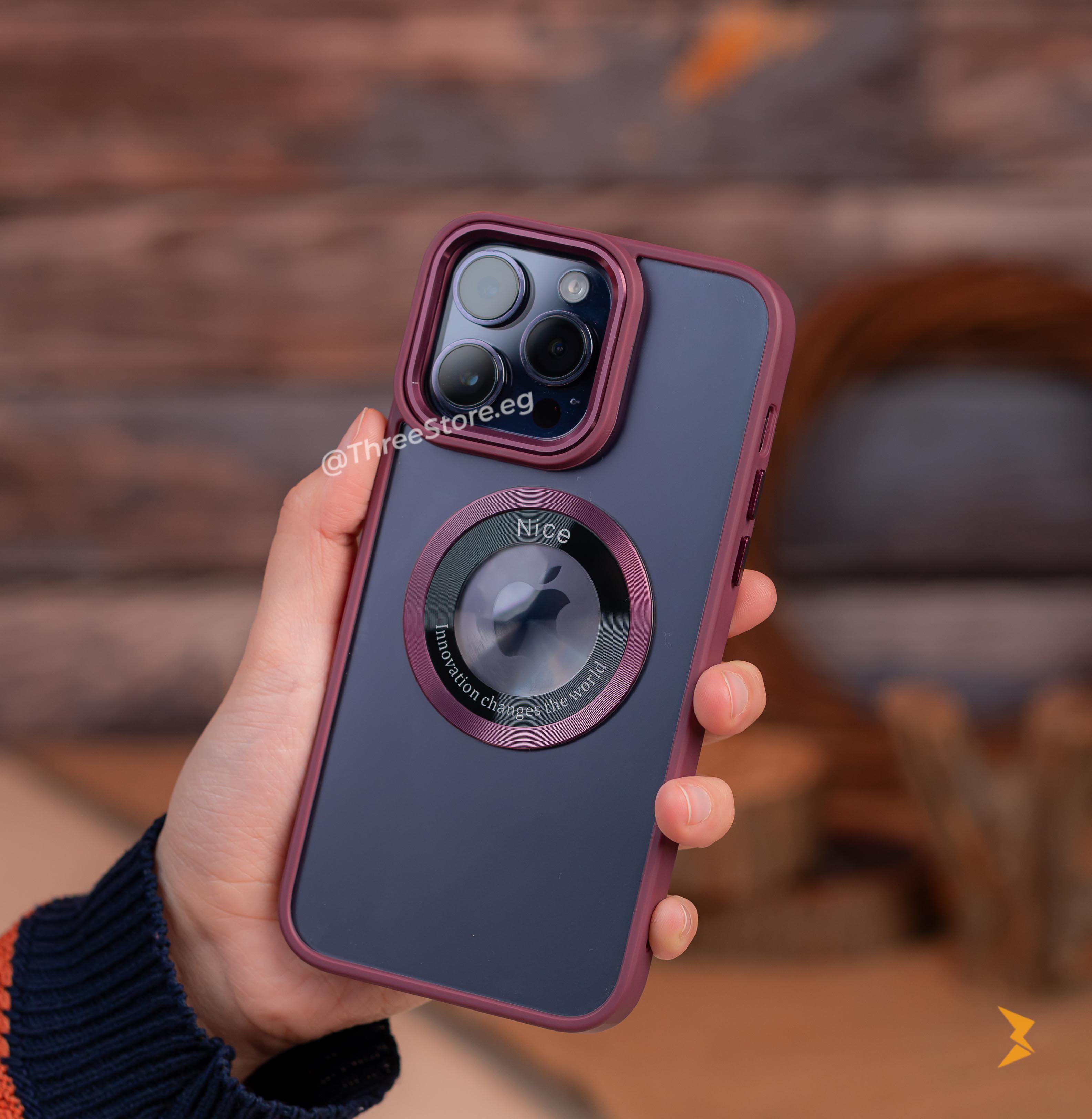 جراب Clarify Color Frame لهاتف iPhone 12 Pro Max