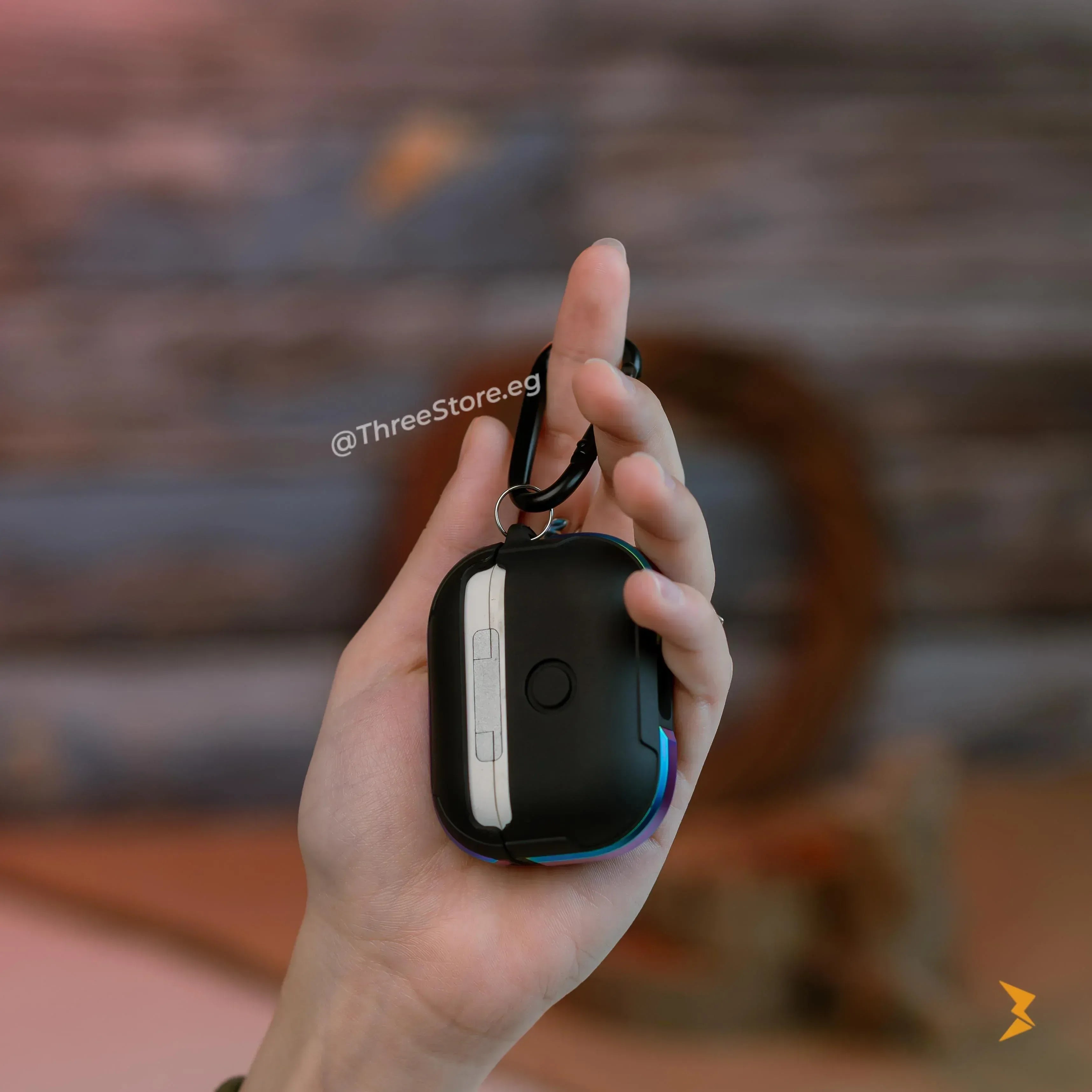 Gradient Frame Case For Airpods Pro - Three