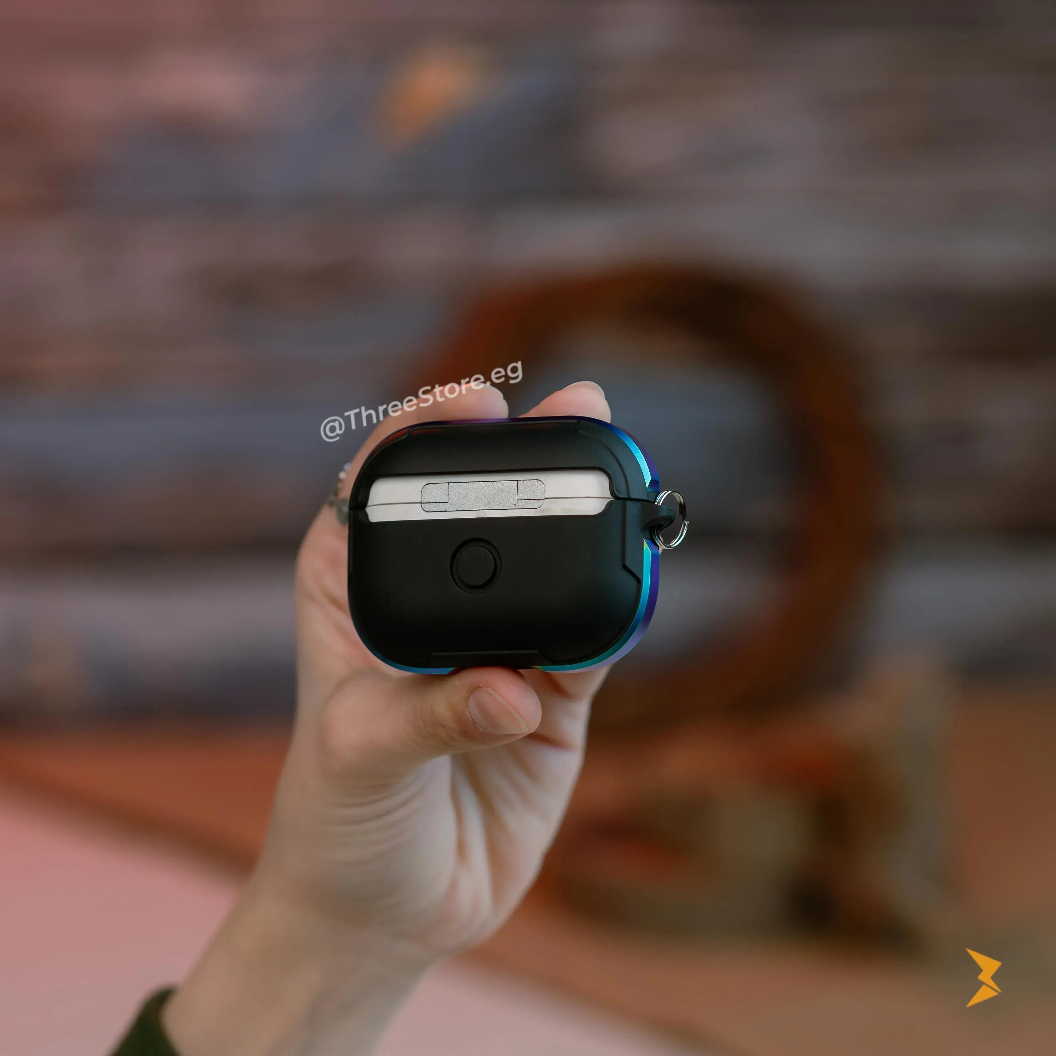 Gradient Frame Case For Airpods Pro - Three