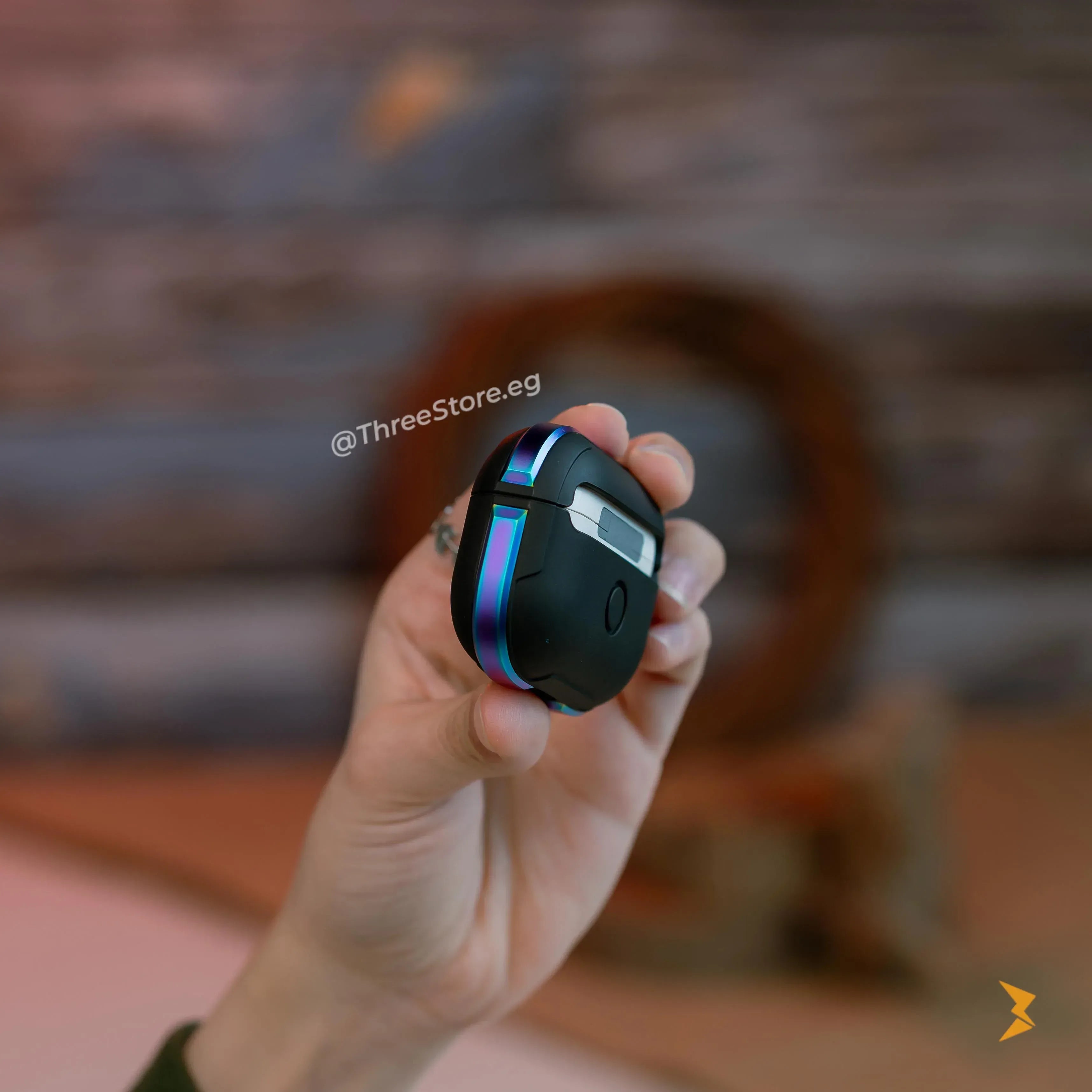 Gradient Frame Case For Airpods Pro - Three