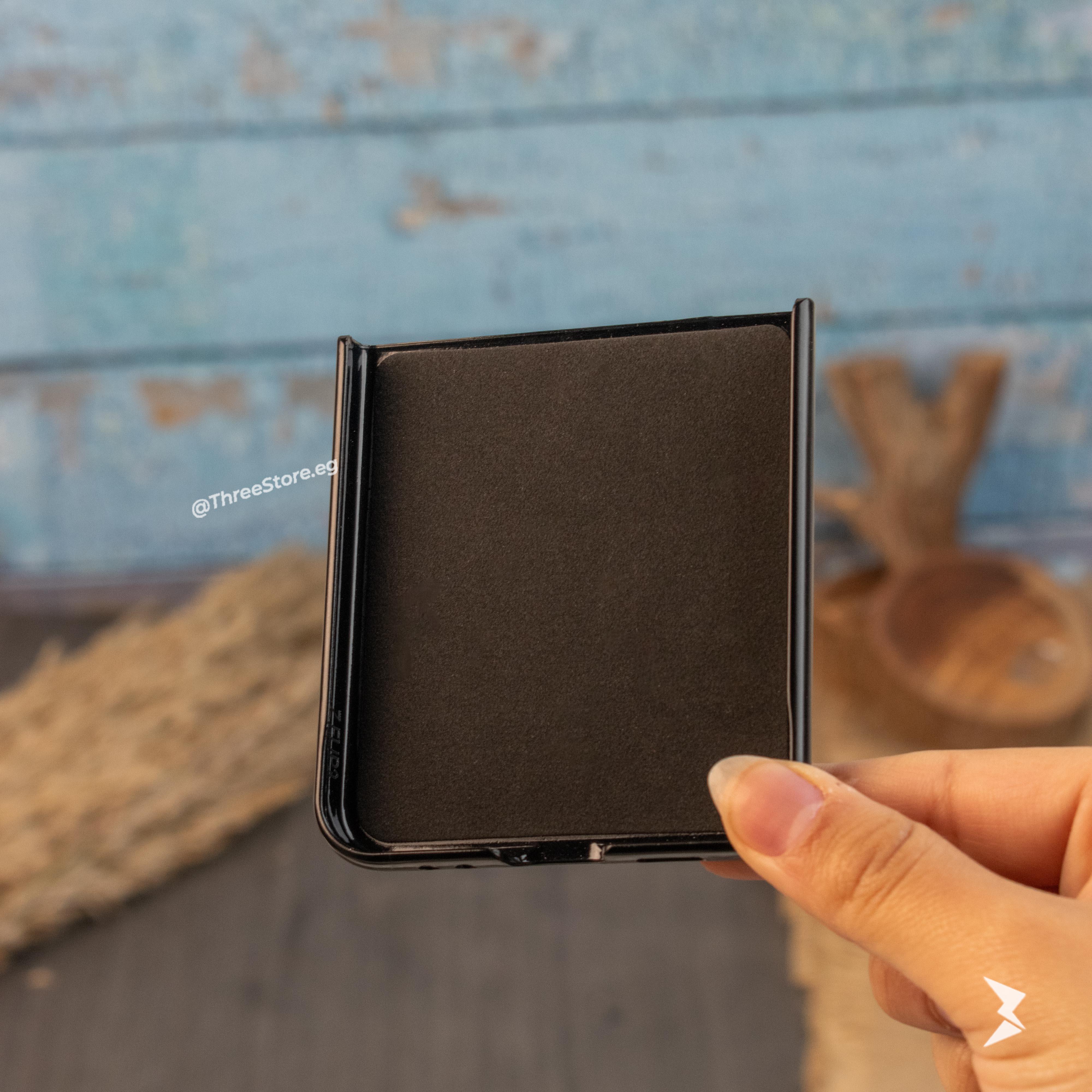 Slim leather Case Samsung Z Flip 3 - Three