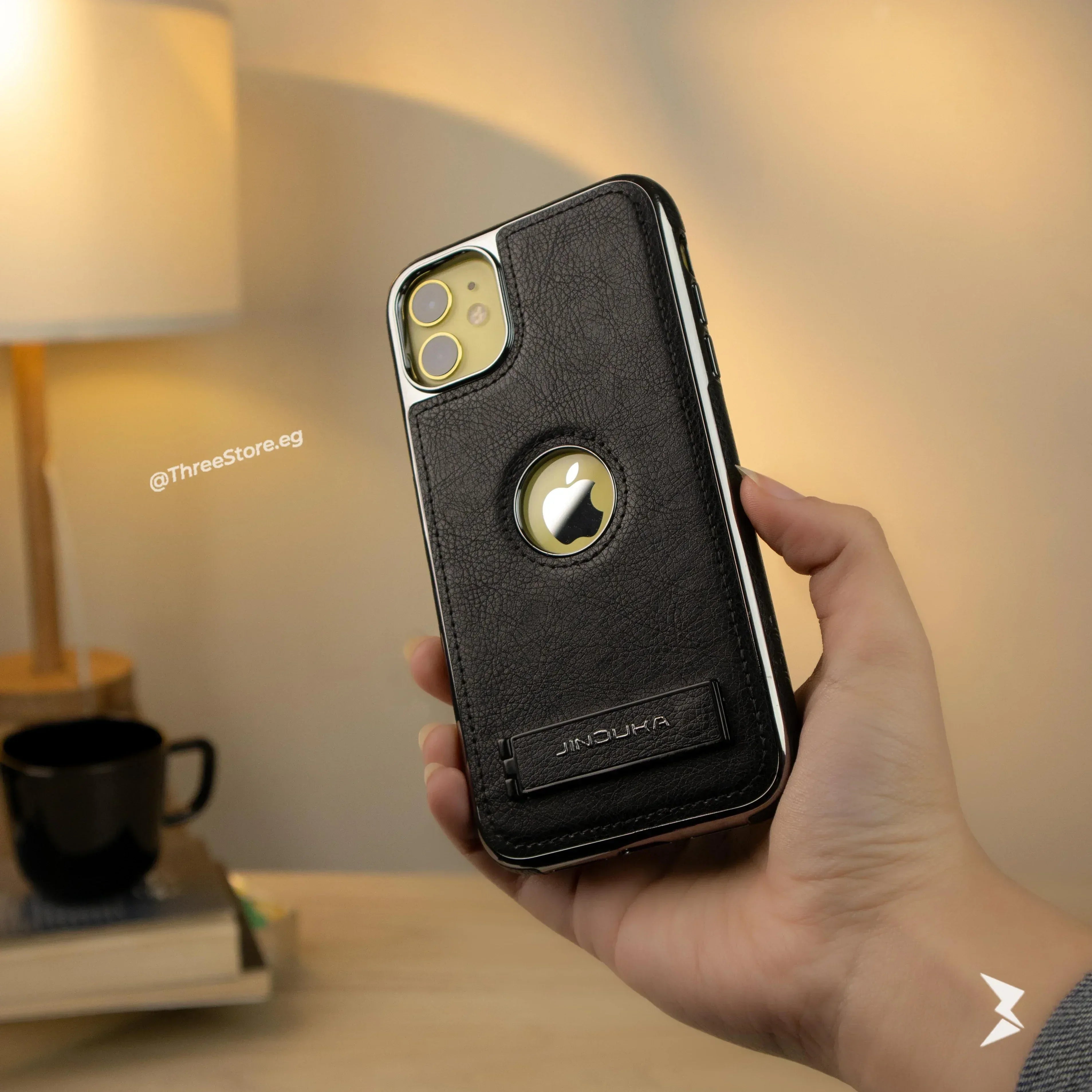 Jinduka Leather Case iPhone 11 - Three