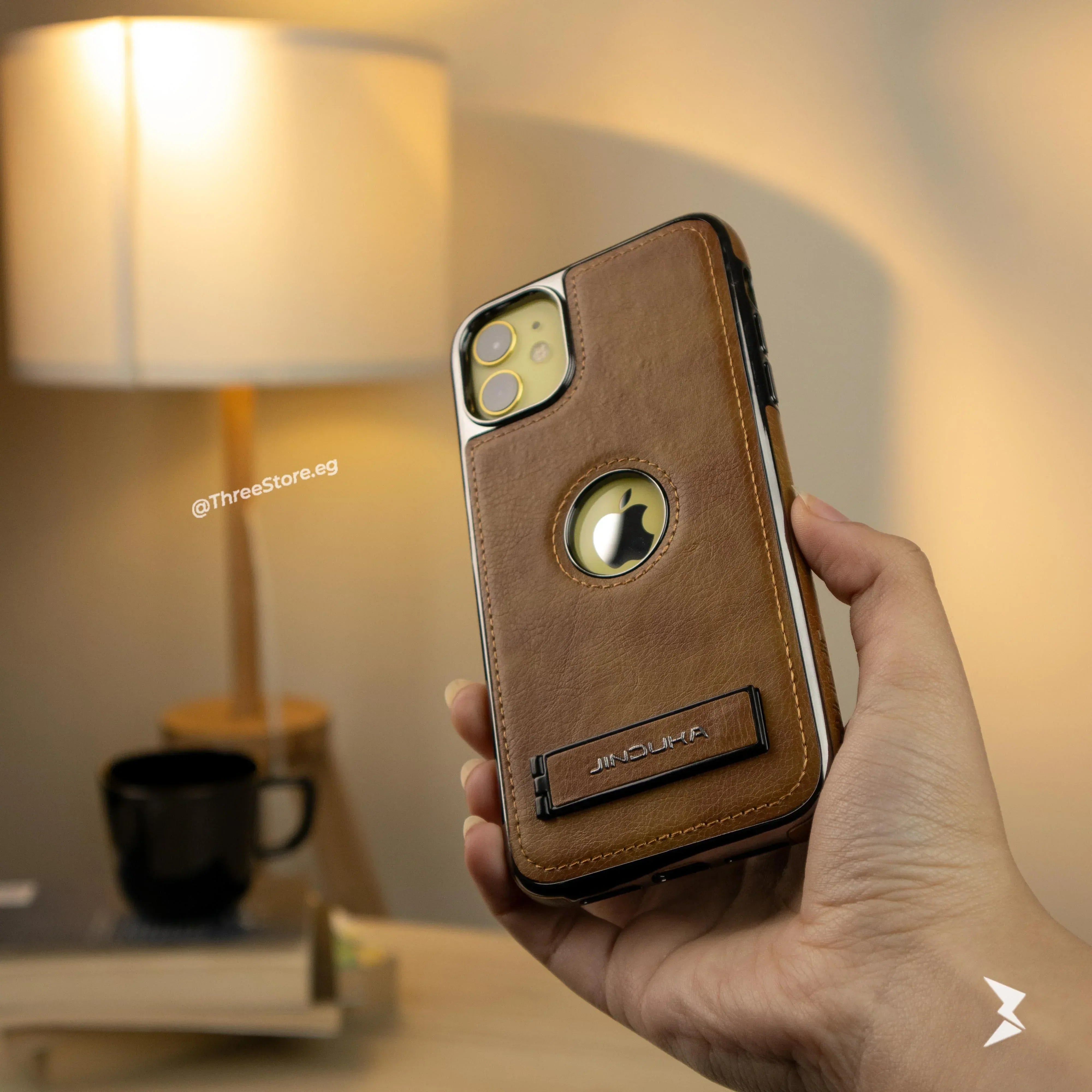 Jinduka Leather Case iPhone 11 - Three