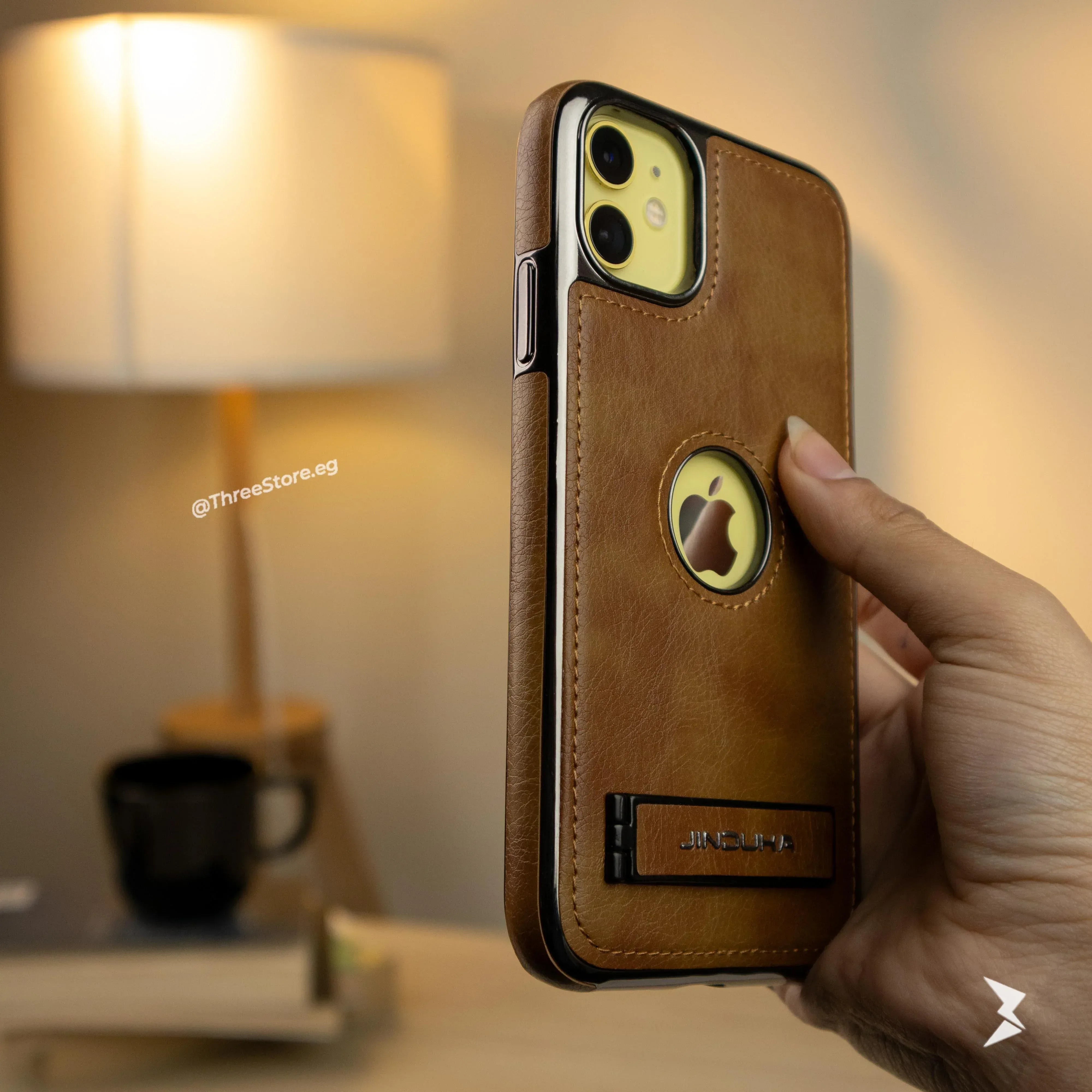 Jinduka Leather Case iPhone 11 - Three