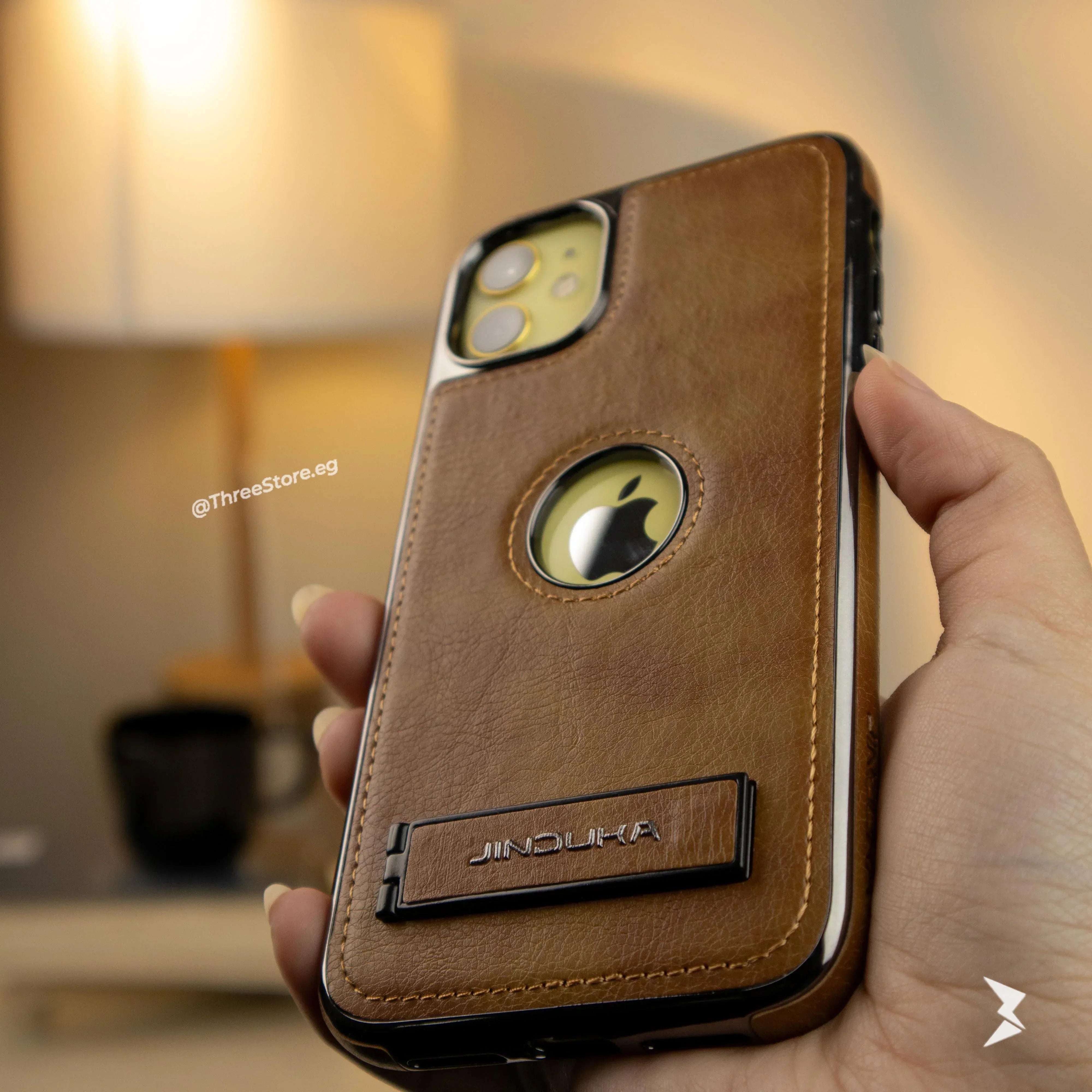 Jinduka Leather Case iPhone 11 - Three