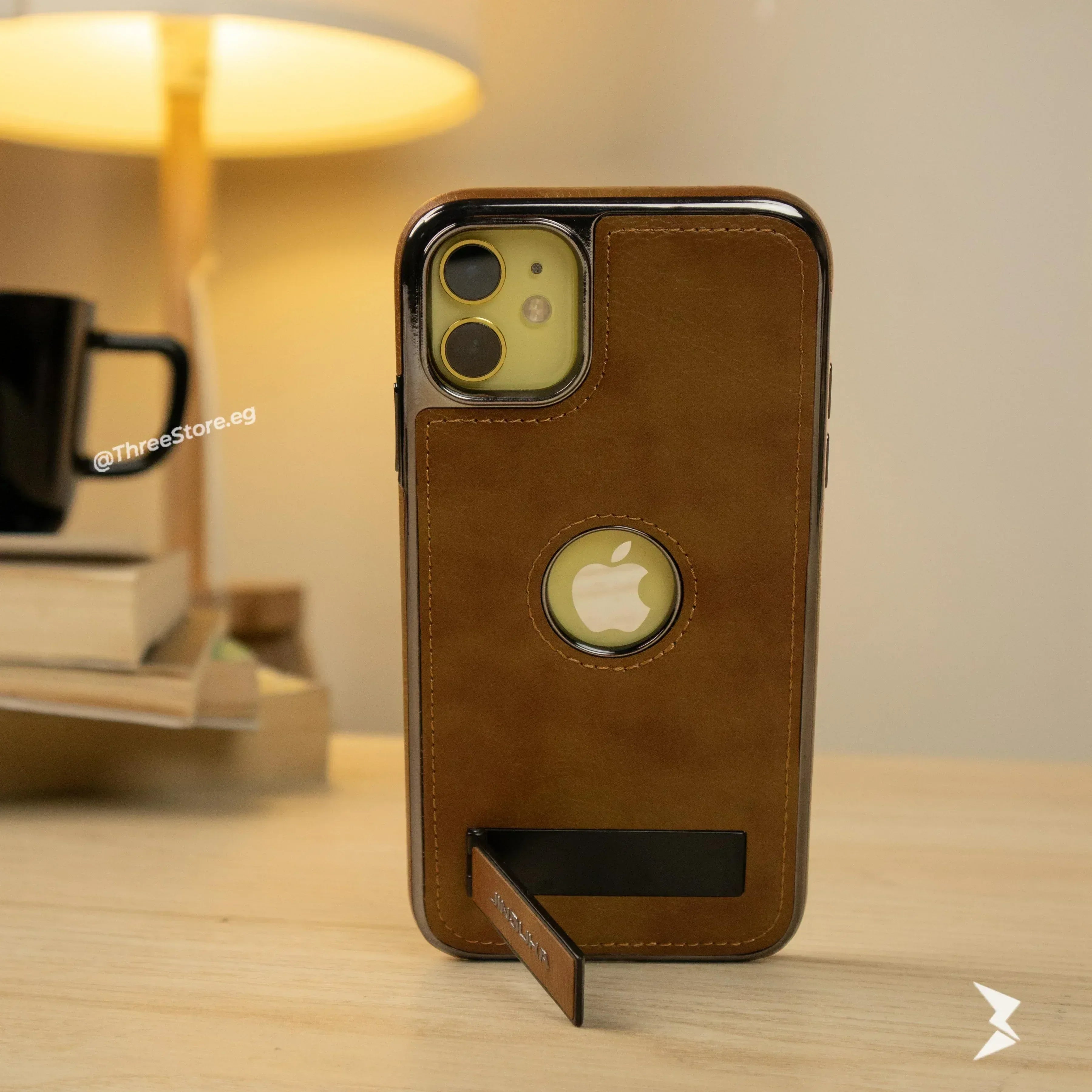 Jinduka Leather Case iPhone 11 - Three